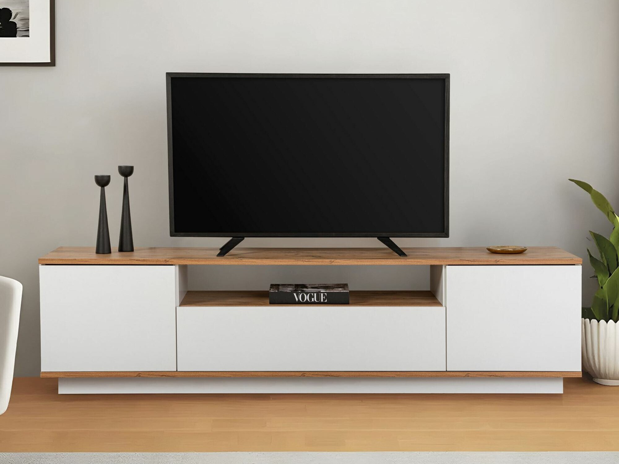 TV komoda Kailua 2405 (Belo)