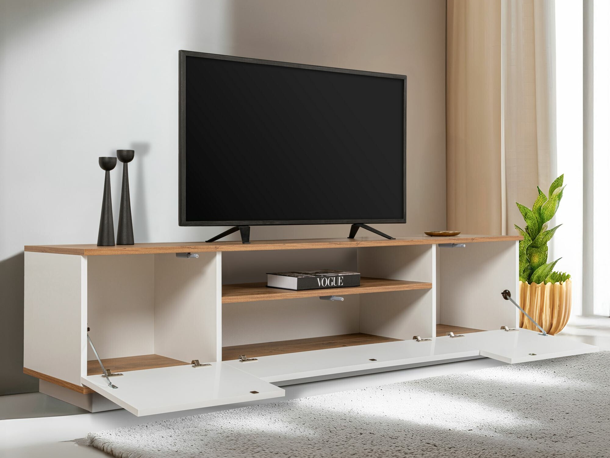 TV komoda Kailua 2405 (Belo)