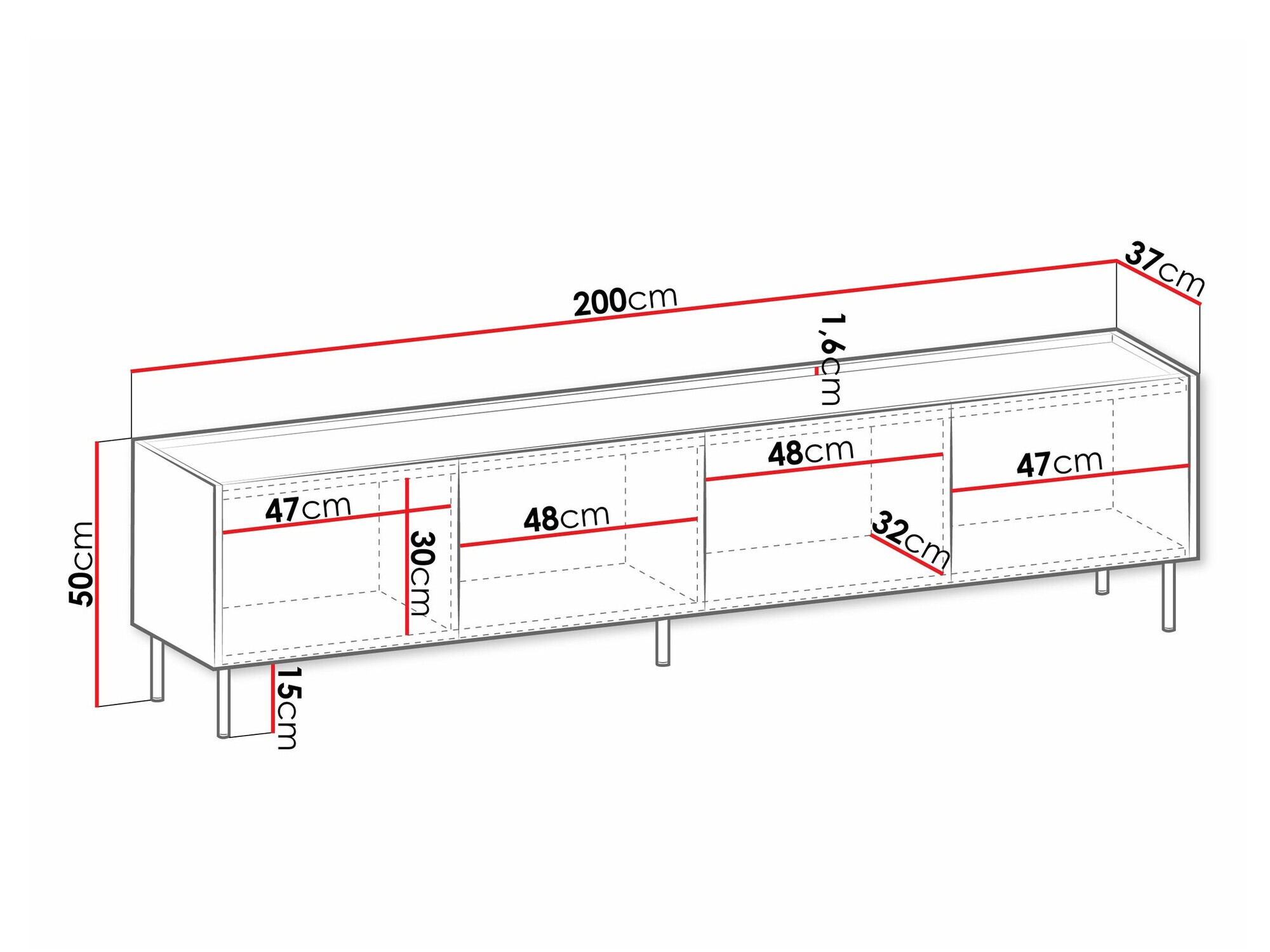 TV sto Comfivo Belviro 104
