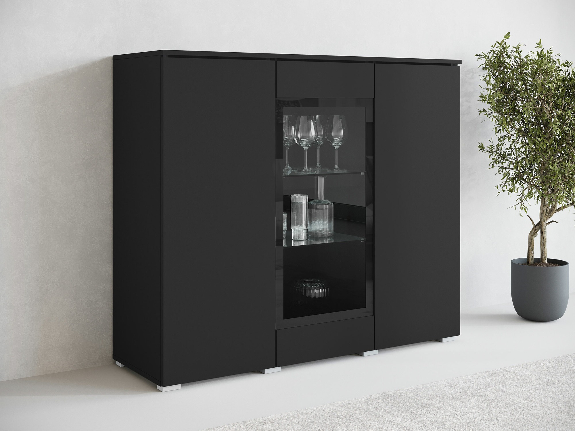 Ormarić Sarasota 186 (Graphite)