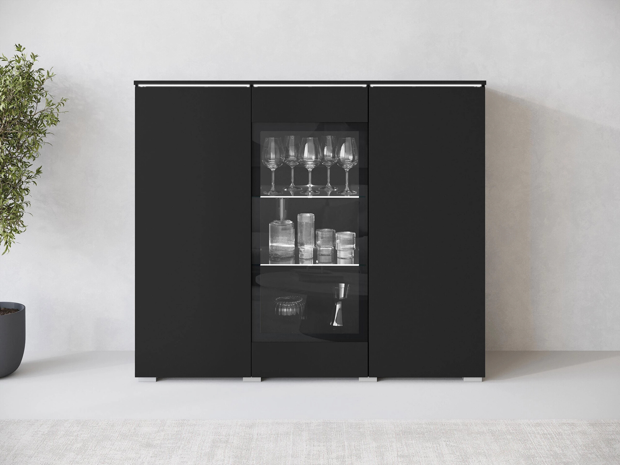 Ormarić Sarasota 186 (Graphite)