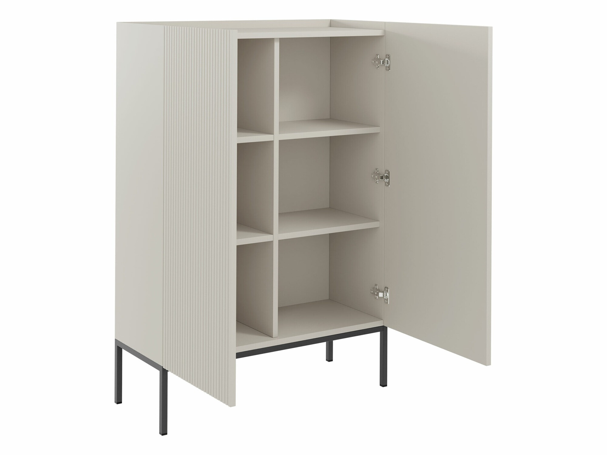 Set za dnevnu sobu Lunole 110 (Artisan hrast + Crno)