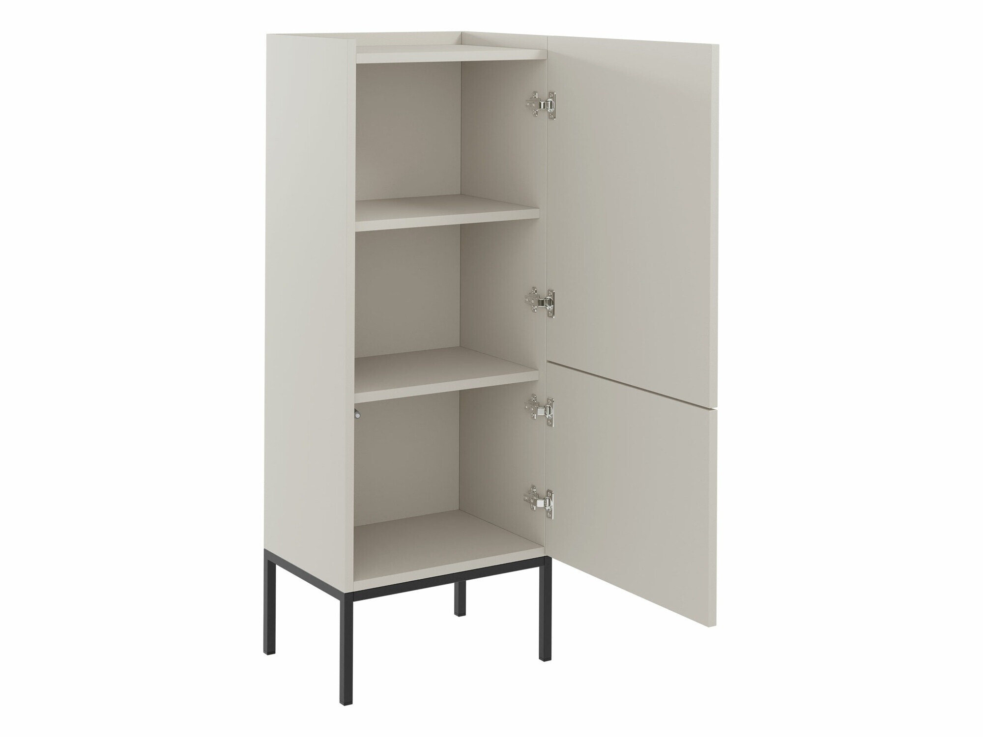 Set za dnevnu sobu Lunole 110 (Zanatski hrast + Crno)