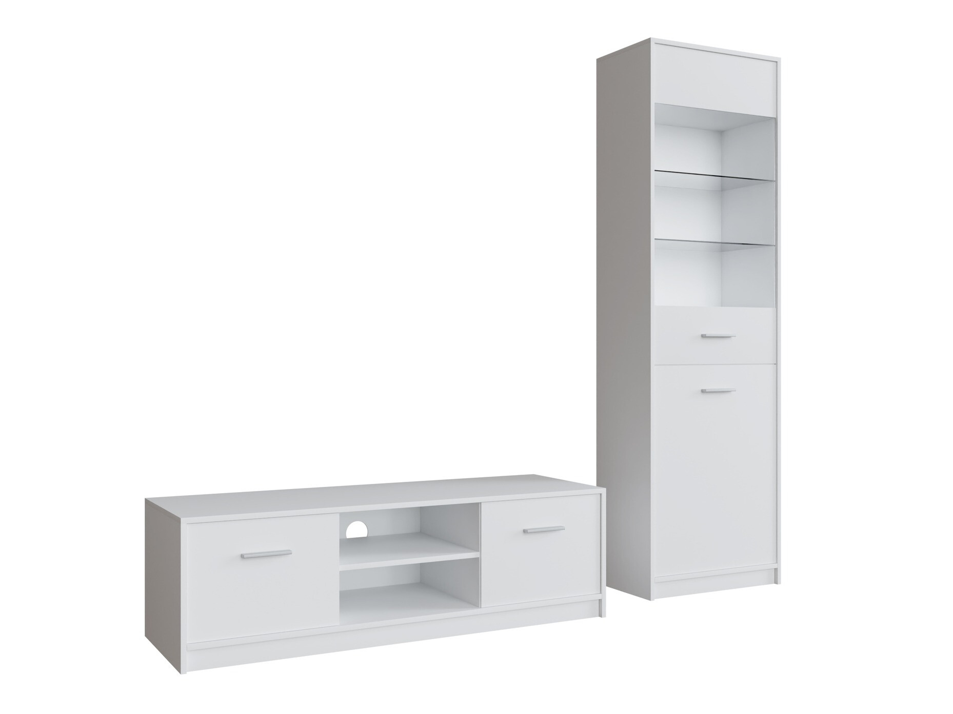 Set za dnevnu sobu Novsore 161 (Belo)