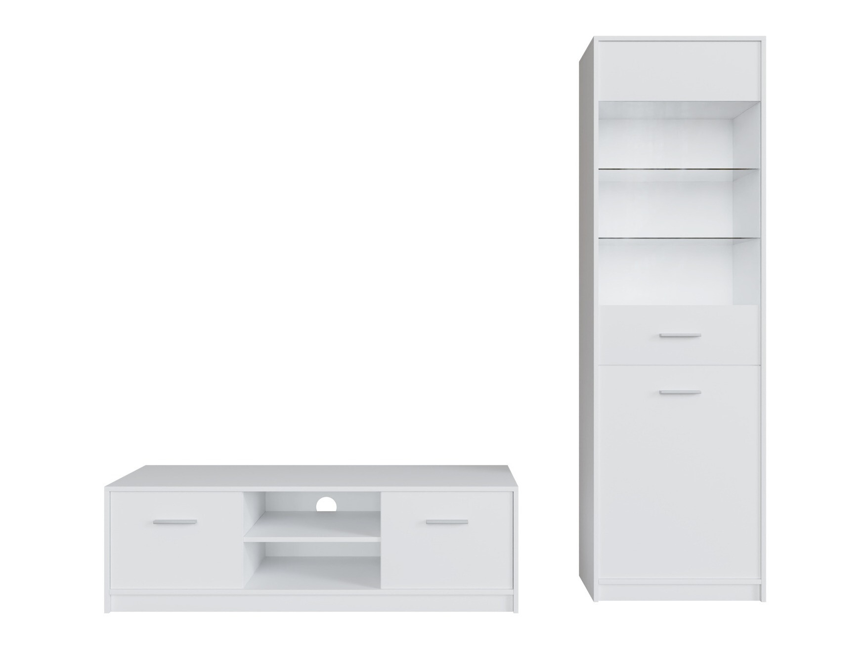 Set za dnevnu sobu Novsore 161 (Belo)