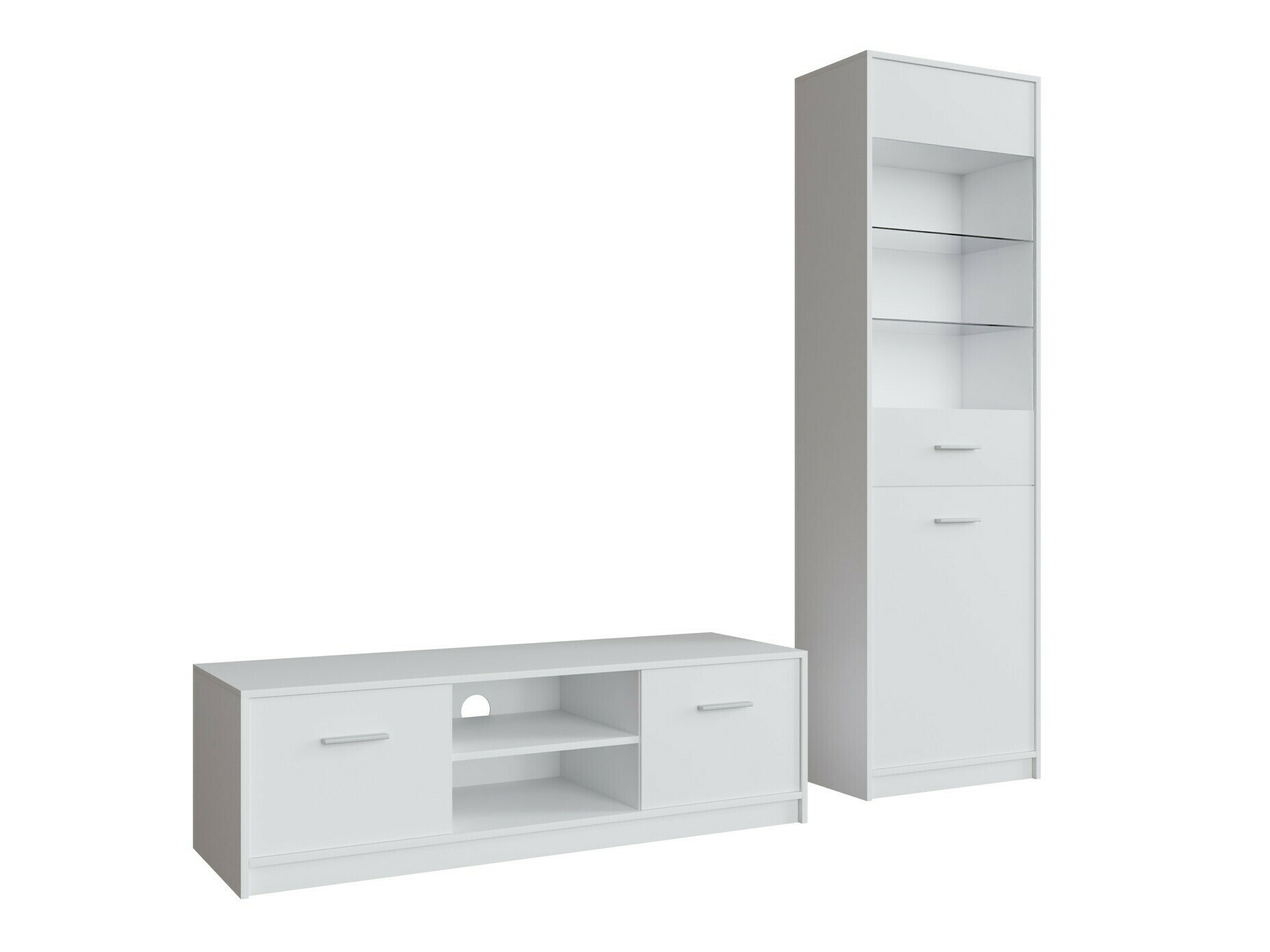 Set za dnevnu sobu Novsore 161 (Belo)