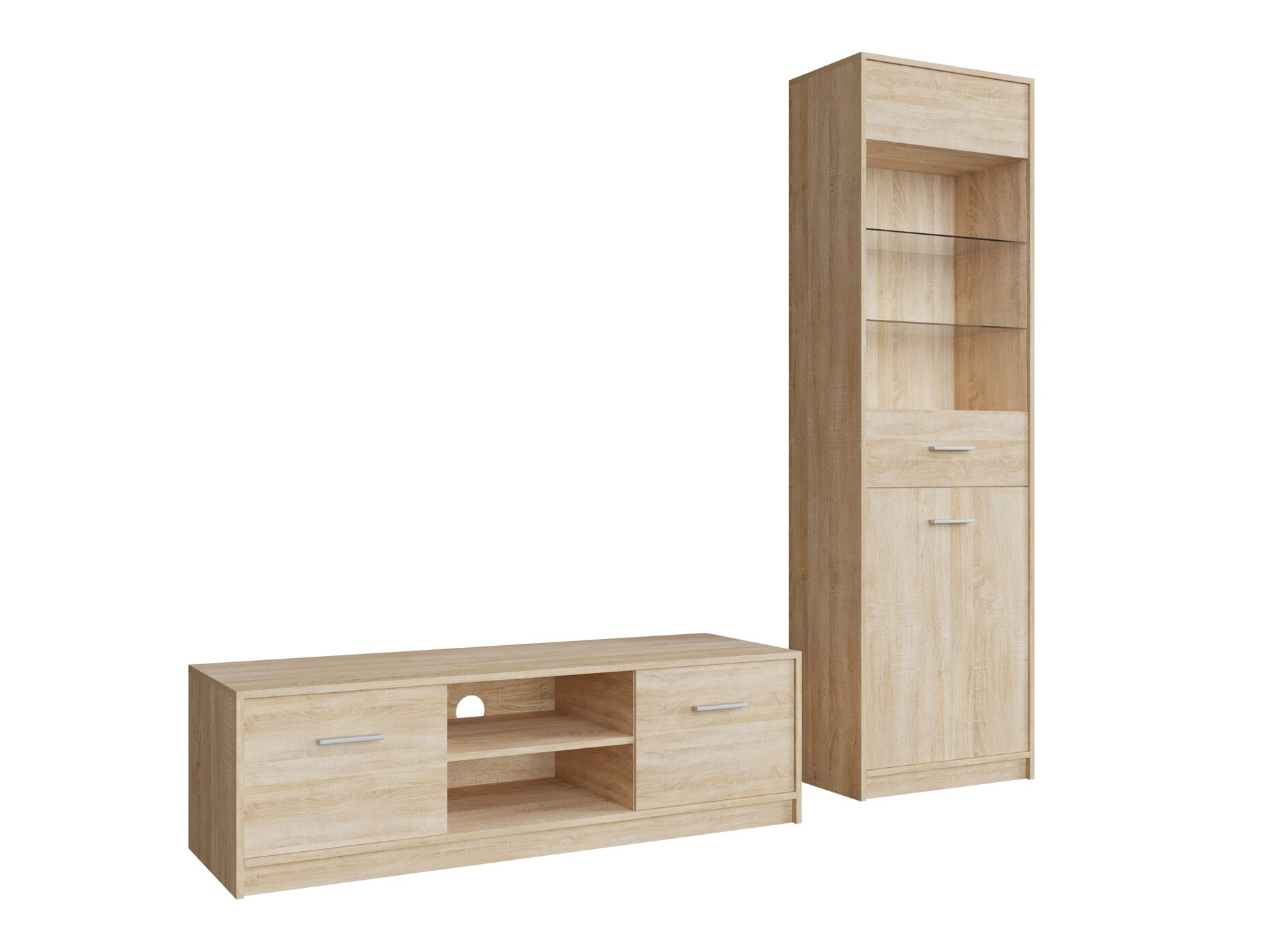 Set za dnevnu sobu Novsore 161 (Sonoma hrast)