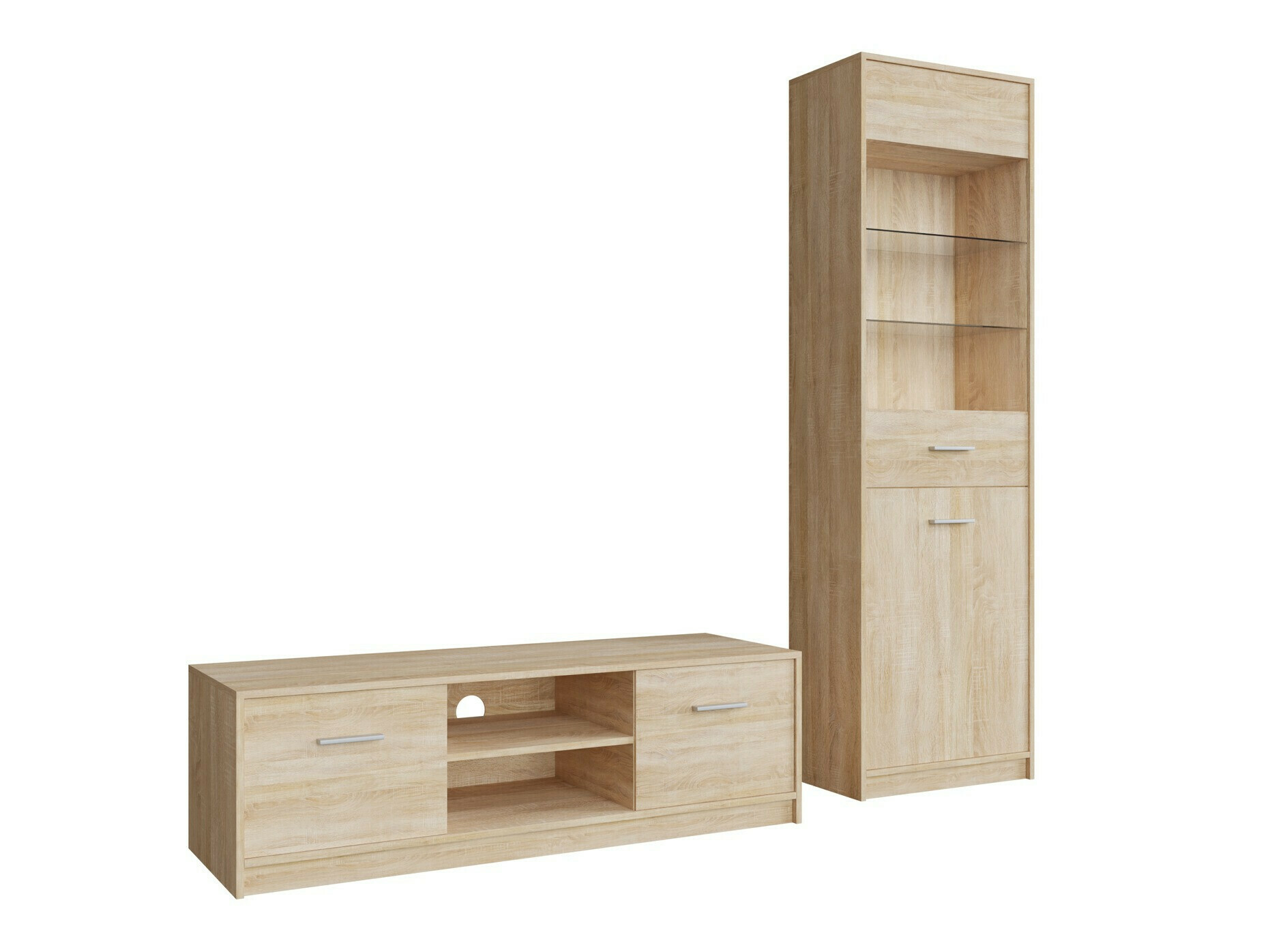 Set za dnevnu sobu Novsore 161 (Sonoma hrast)