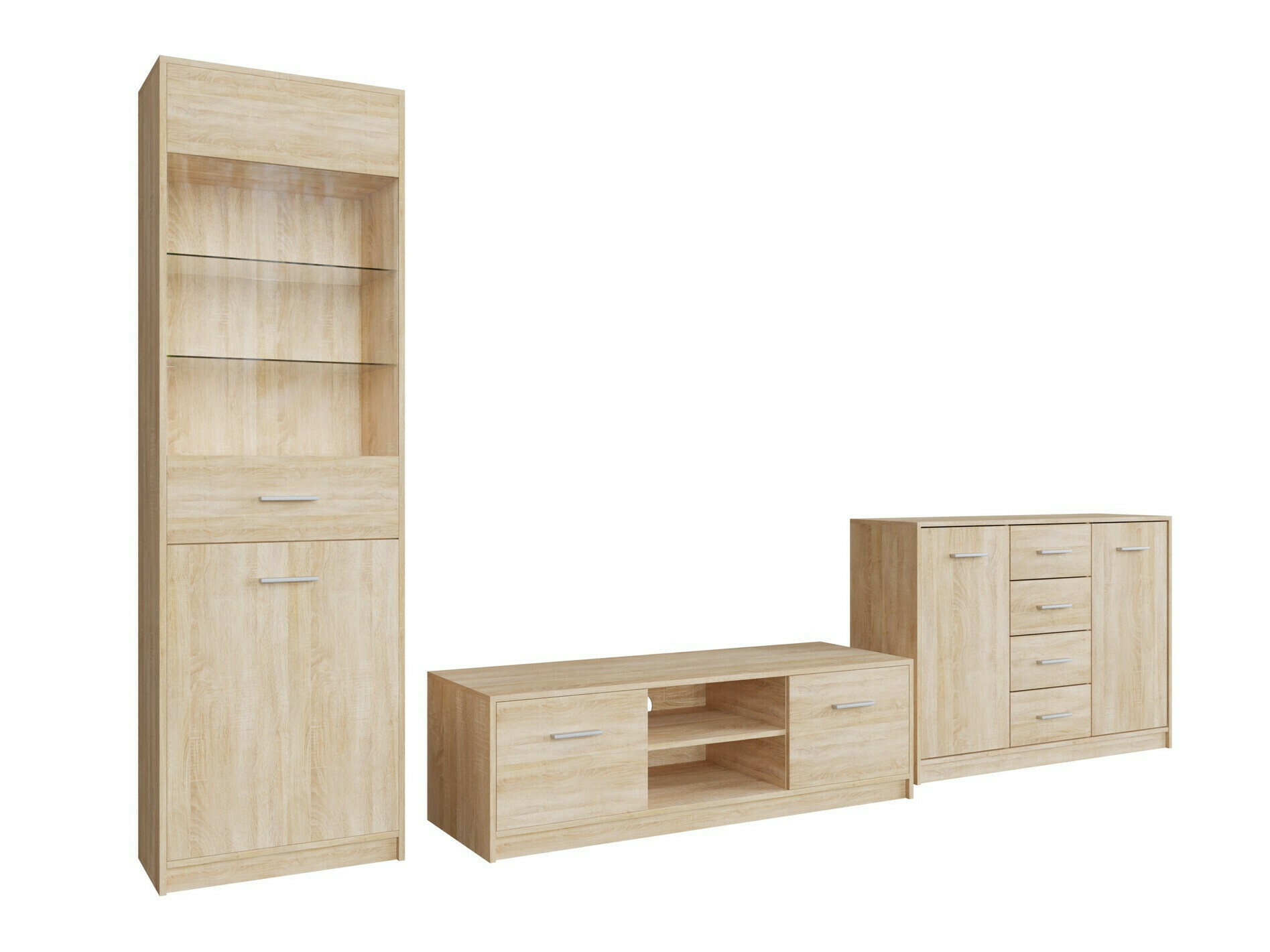 Set za dnevnu sobu Novsore 162 (Sonoma hrast)