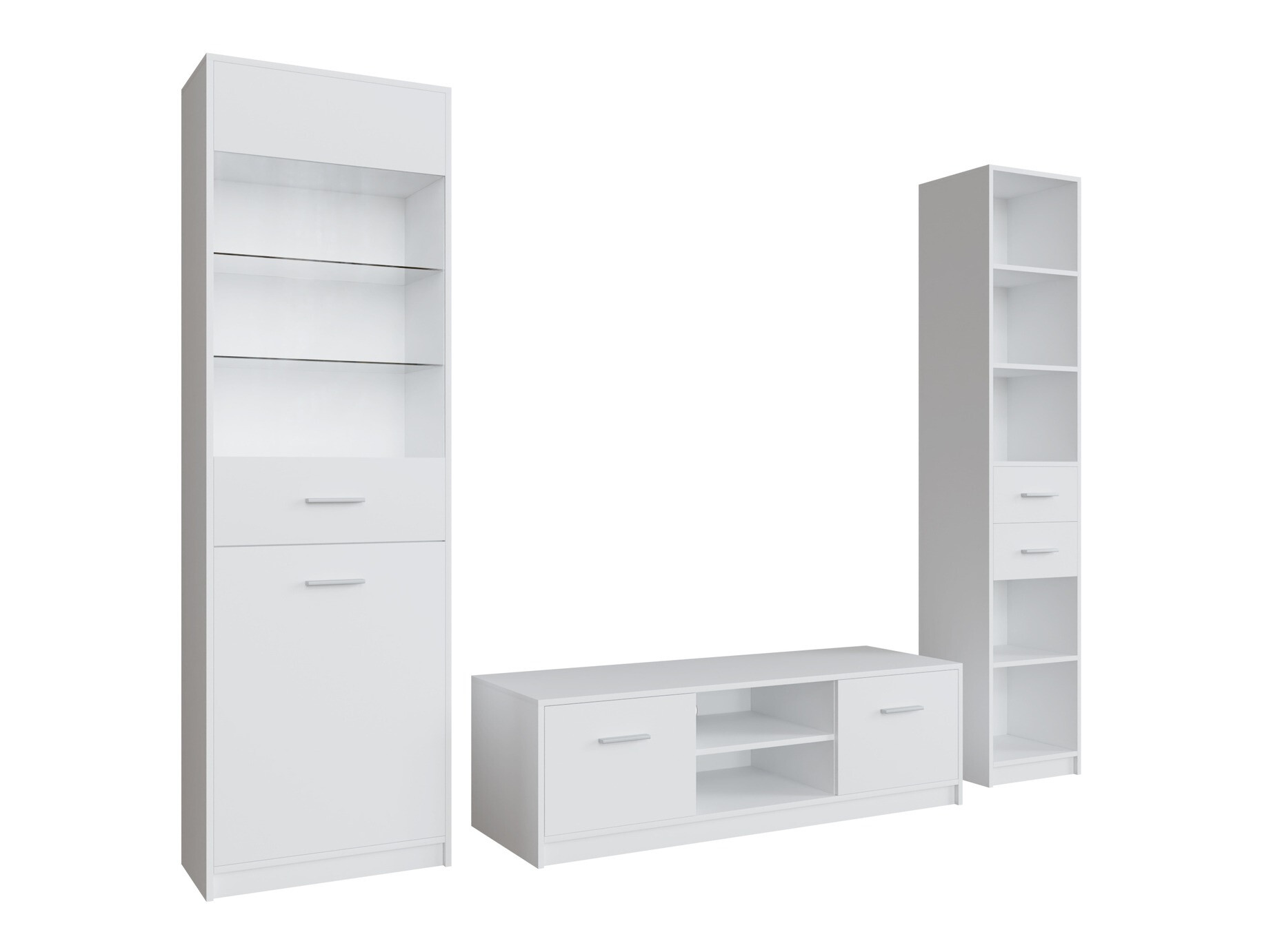 Set za dnevnu sobu Novsore 163 (Belo)