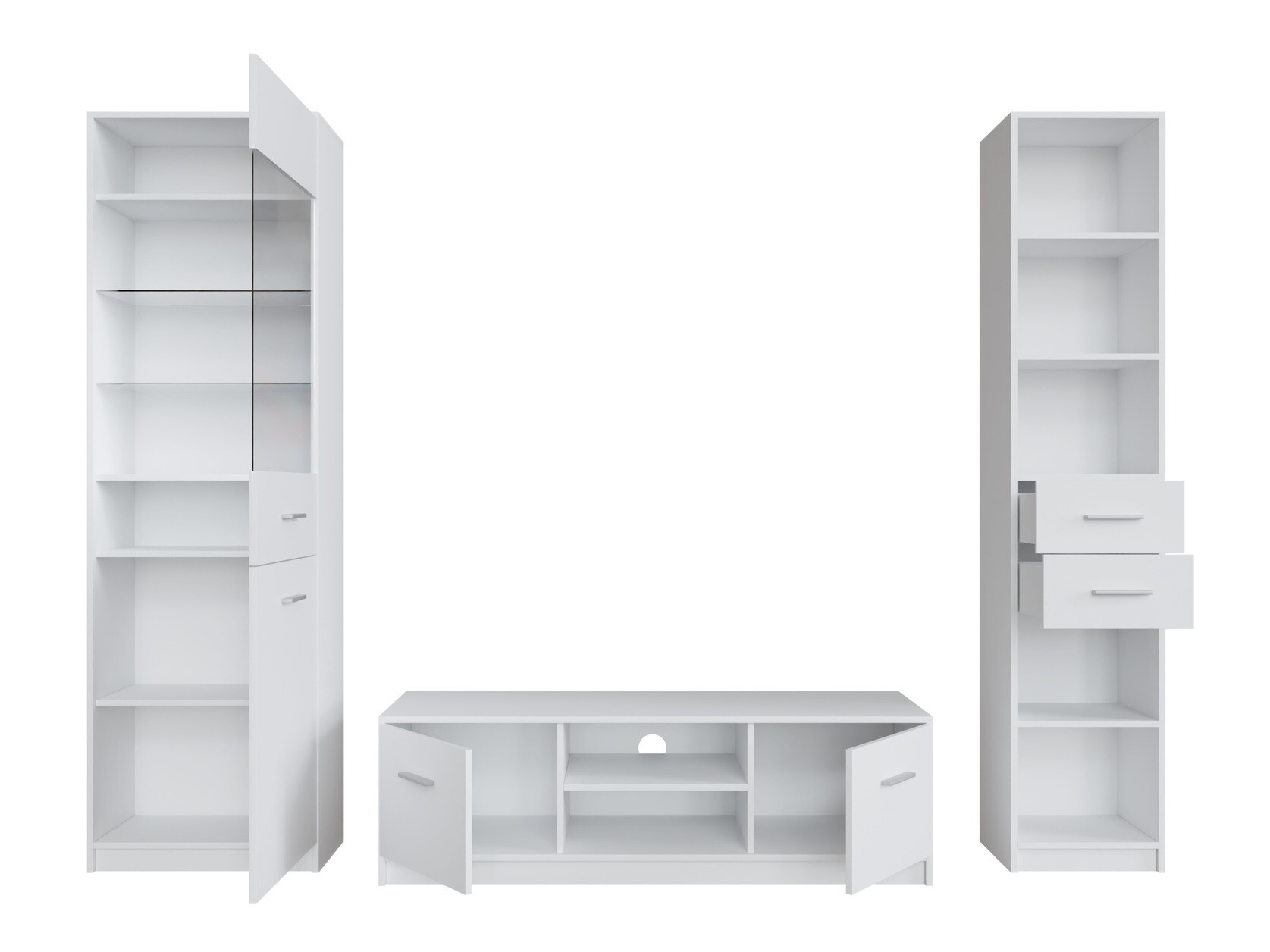 Set za dnevnu sobu Novsore 163 (Belo)