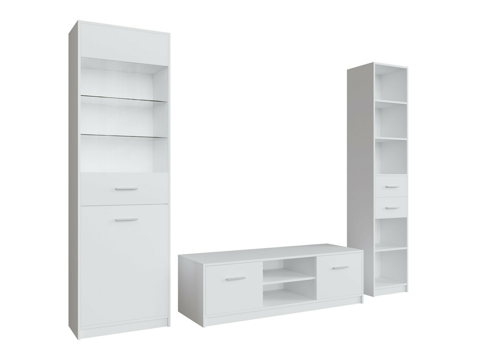 Set za dnevnu sobu Novsore 163 (Belo)