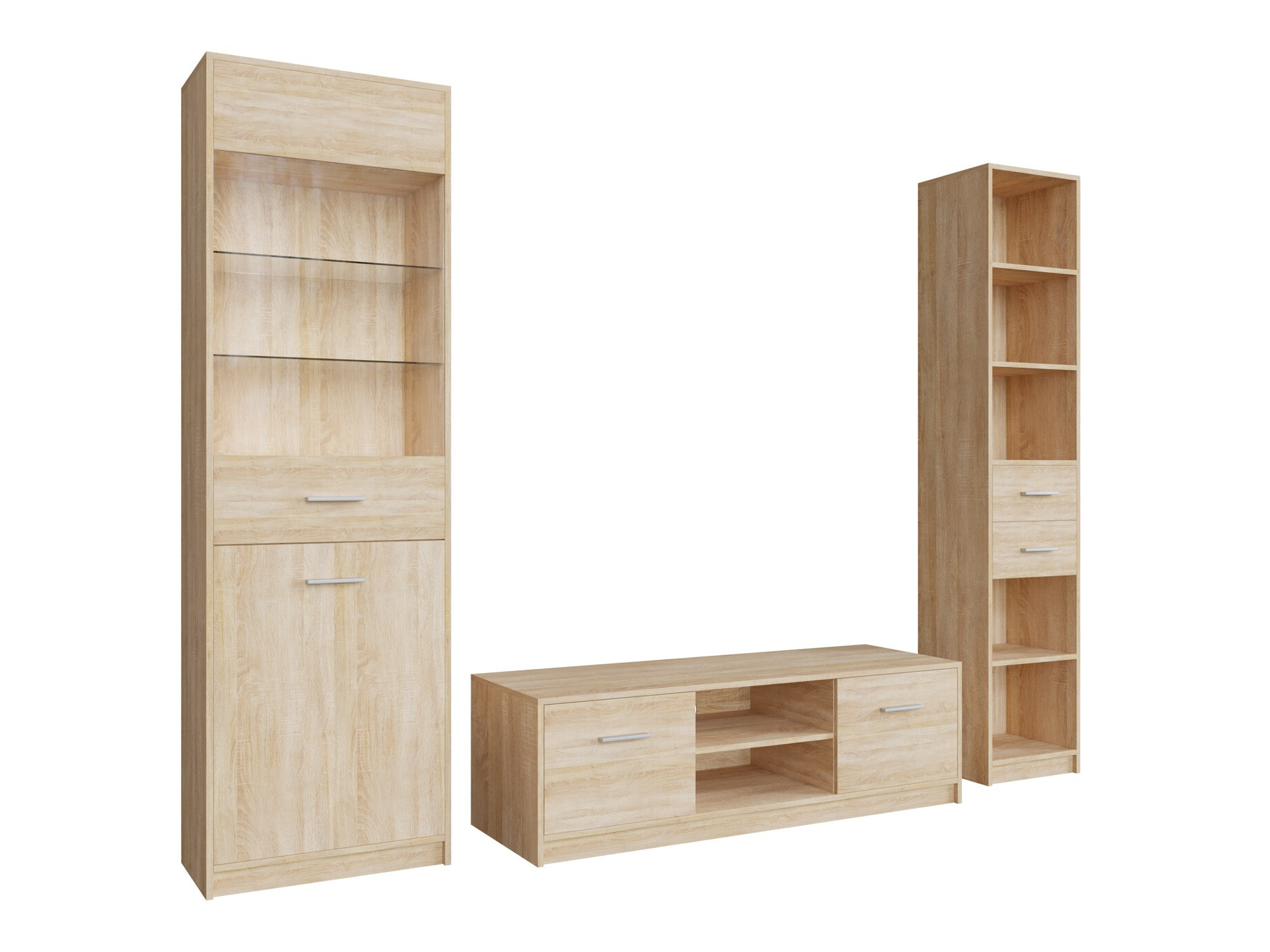 Set za dnevnu sobu Novsore 163 (Sonoma hrast)