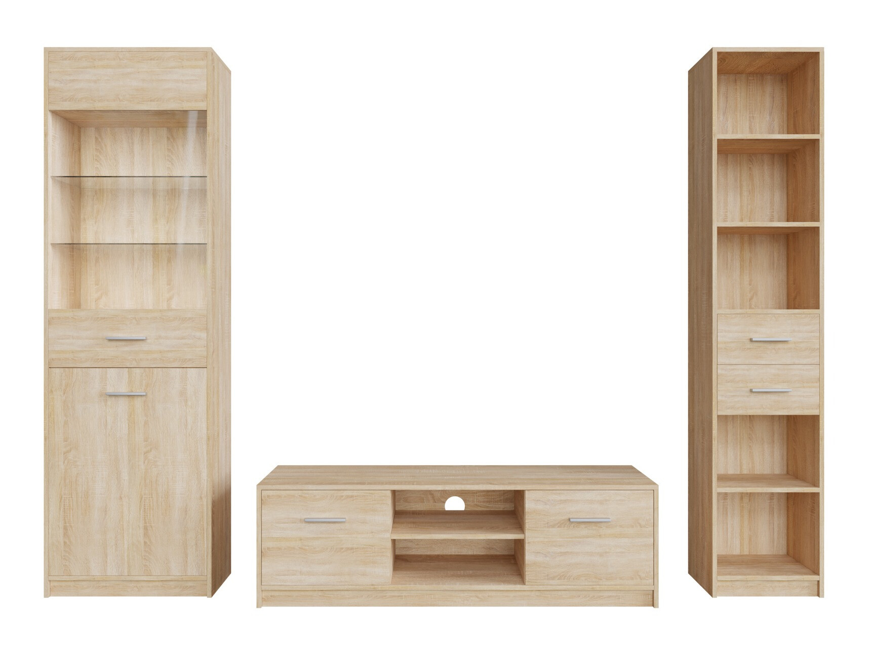 Set za dnevnu sobu Novsore 163 (Sonoma hrast)