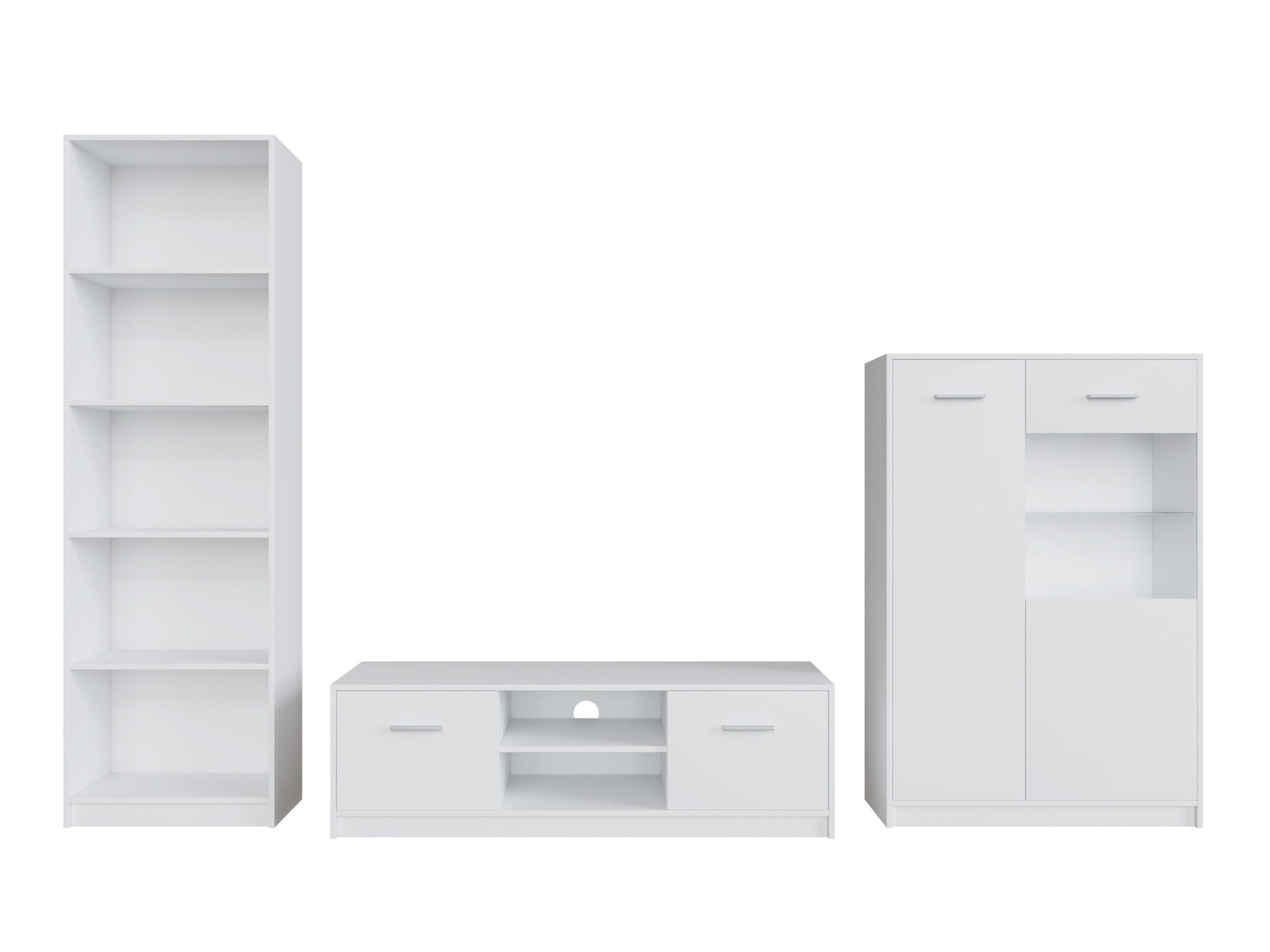 Set za dnevnu sobu Novsore 164 (Belo)