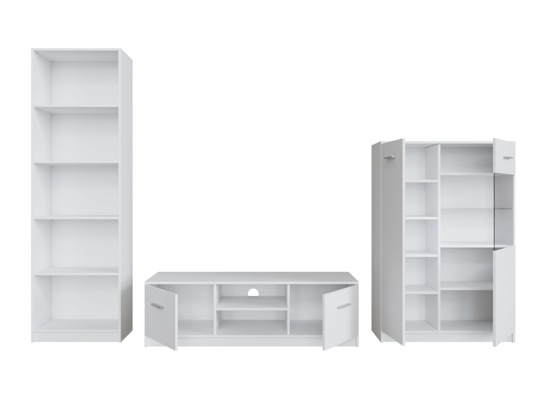 Set za dnevnu sobu Novsore 164 (Belo)