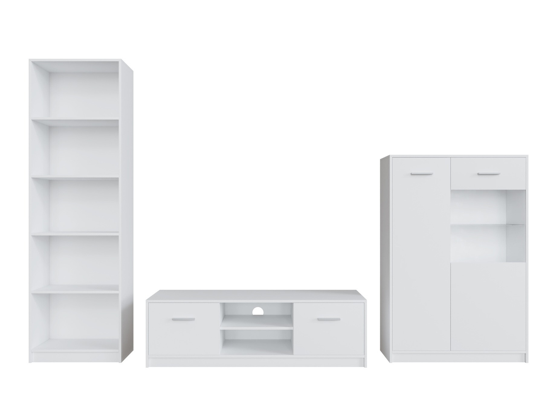 Set za dnevnu sobu Novsore 164 (Belo)