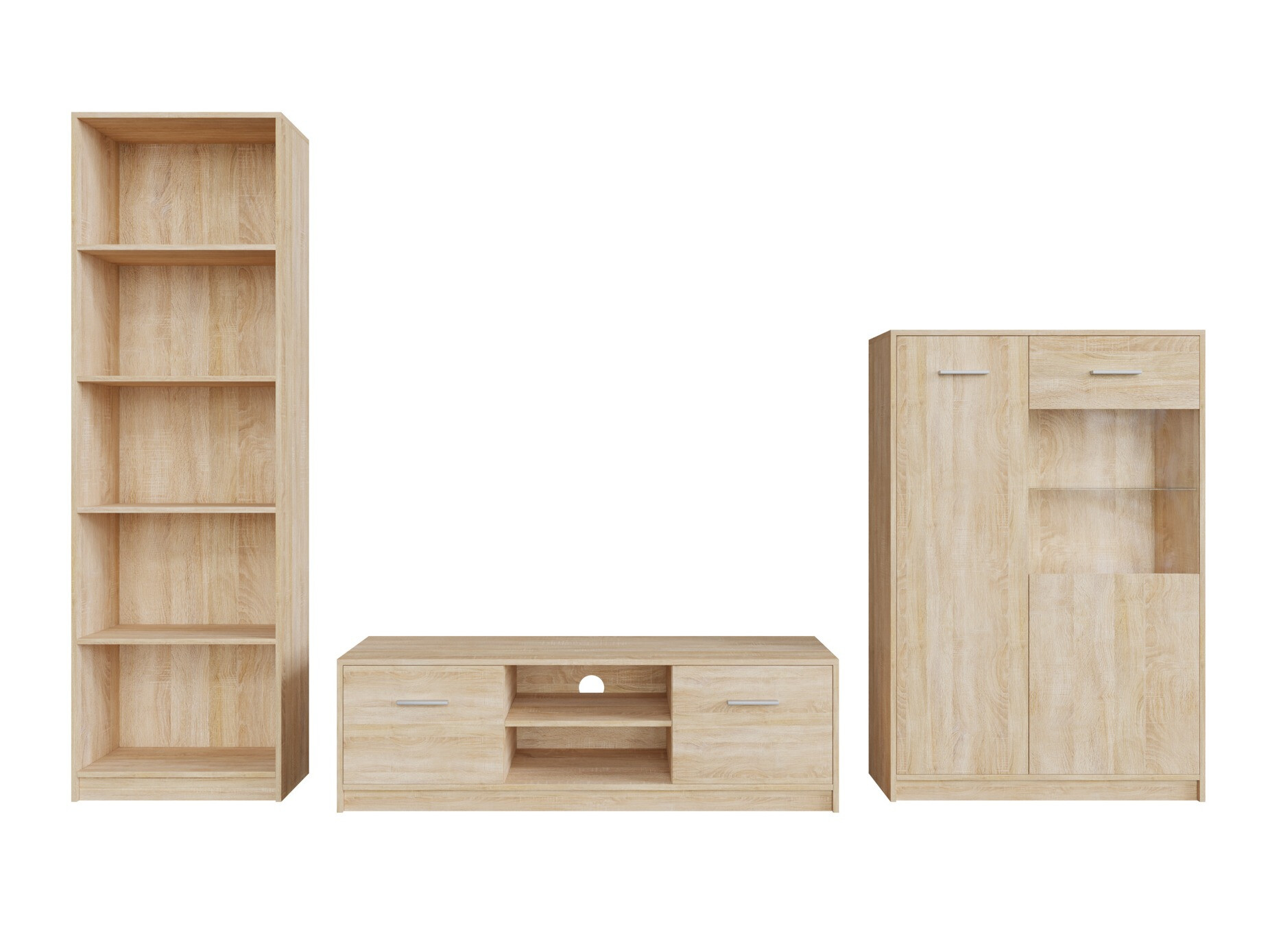 Set za dnevnu sobu Novsore 164 (Sonoma hrast)