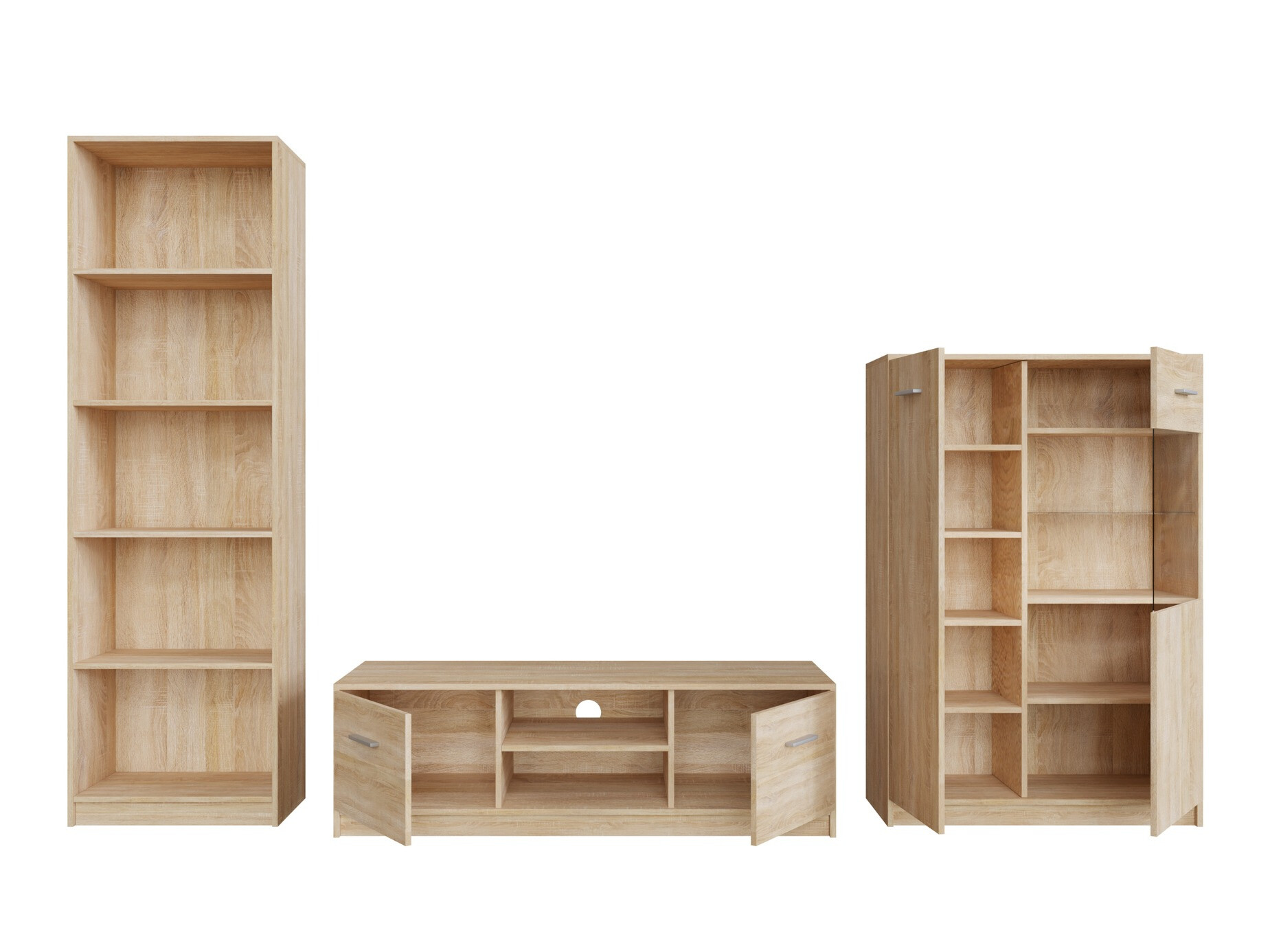 Set za dnevnu sobu Novsore 164 (Sonoma hrast)