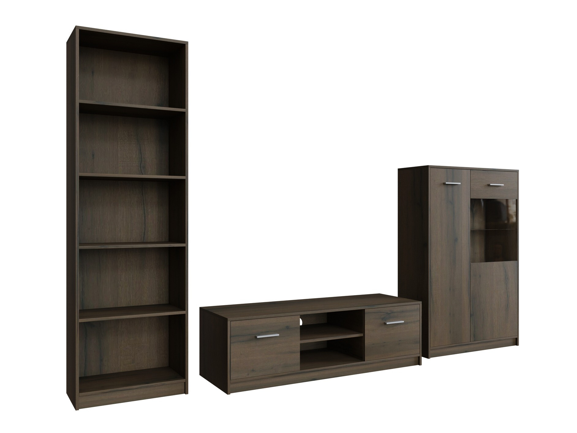 Set za dnevnu sobu Novsore 164 (Tamni hrast)