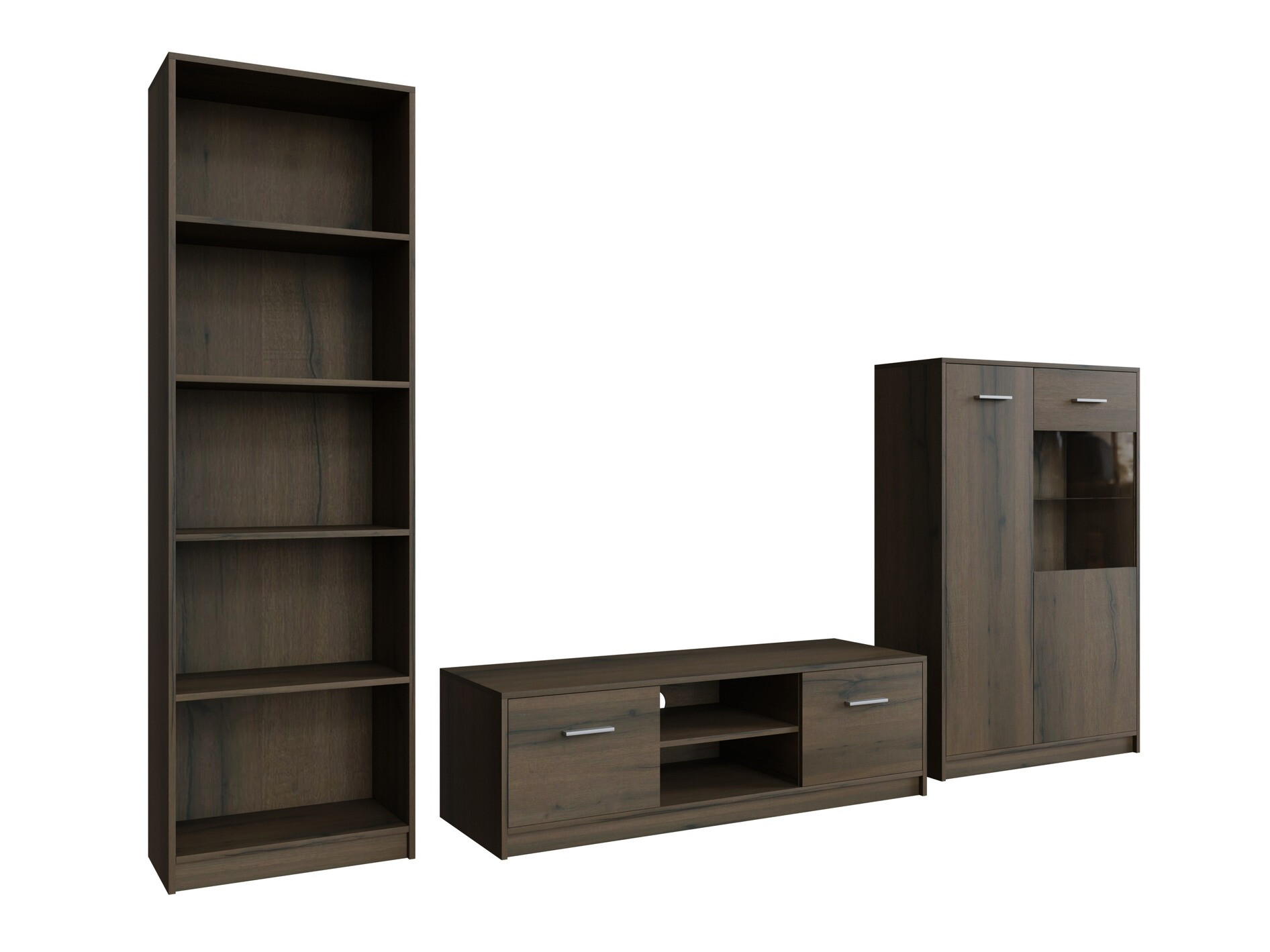 Set za dnevnu sobu Novsore 164 (Tamni hrast)