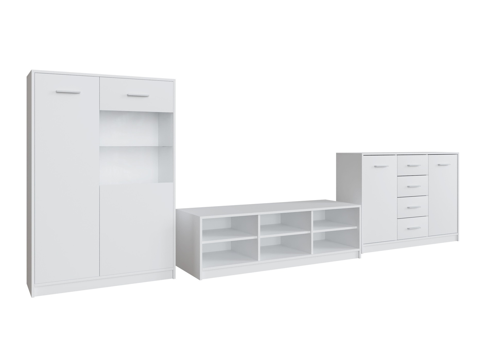 Set za dnevnu sobu Novsore 165 (Belo)