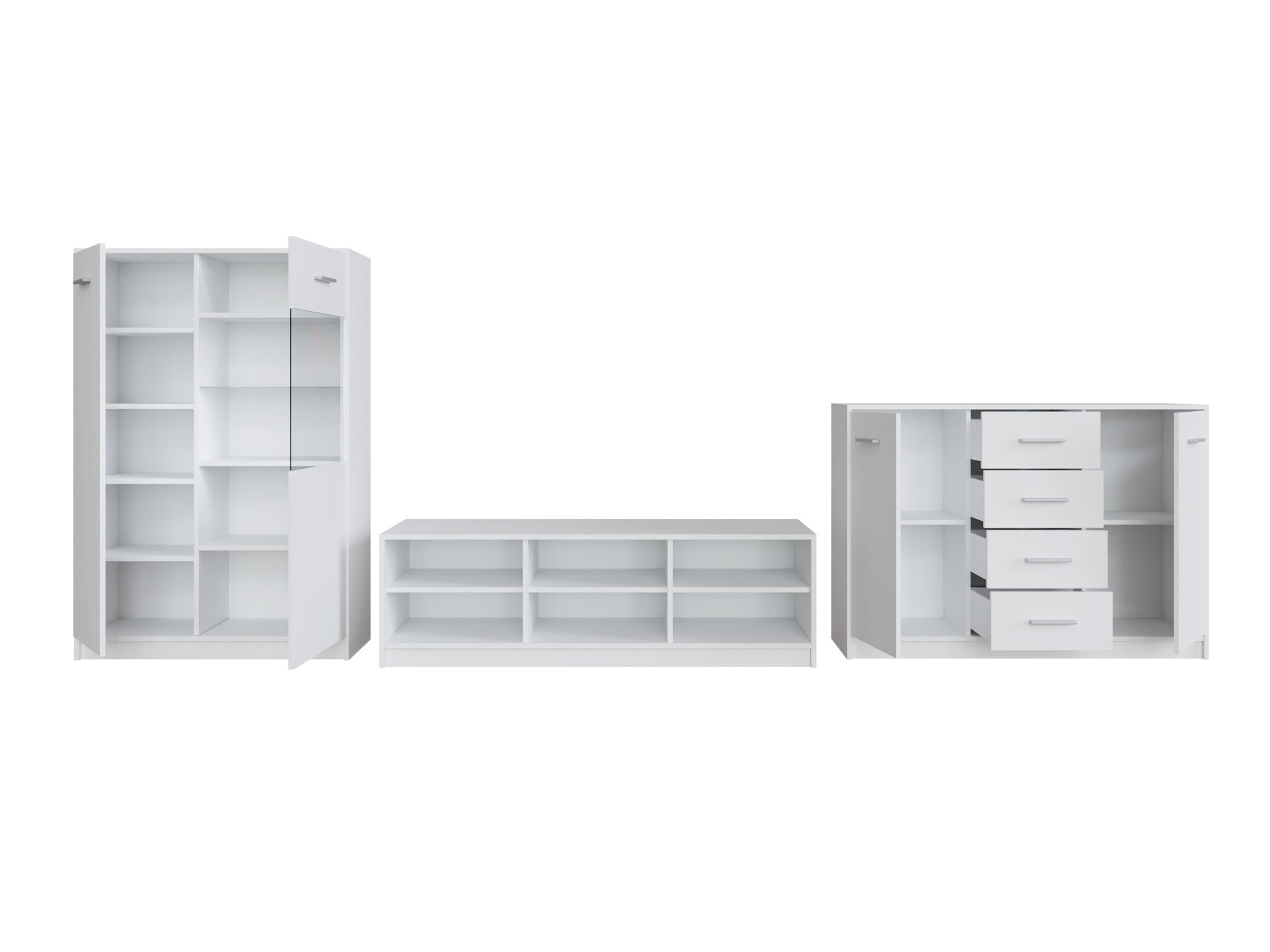 Set za dnevnu sobu Novsore 165 (Belo)