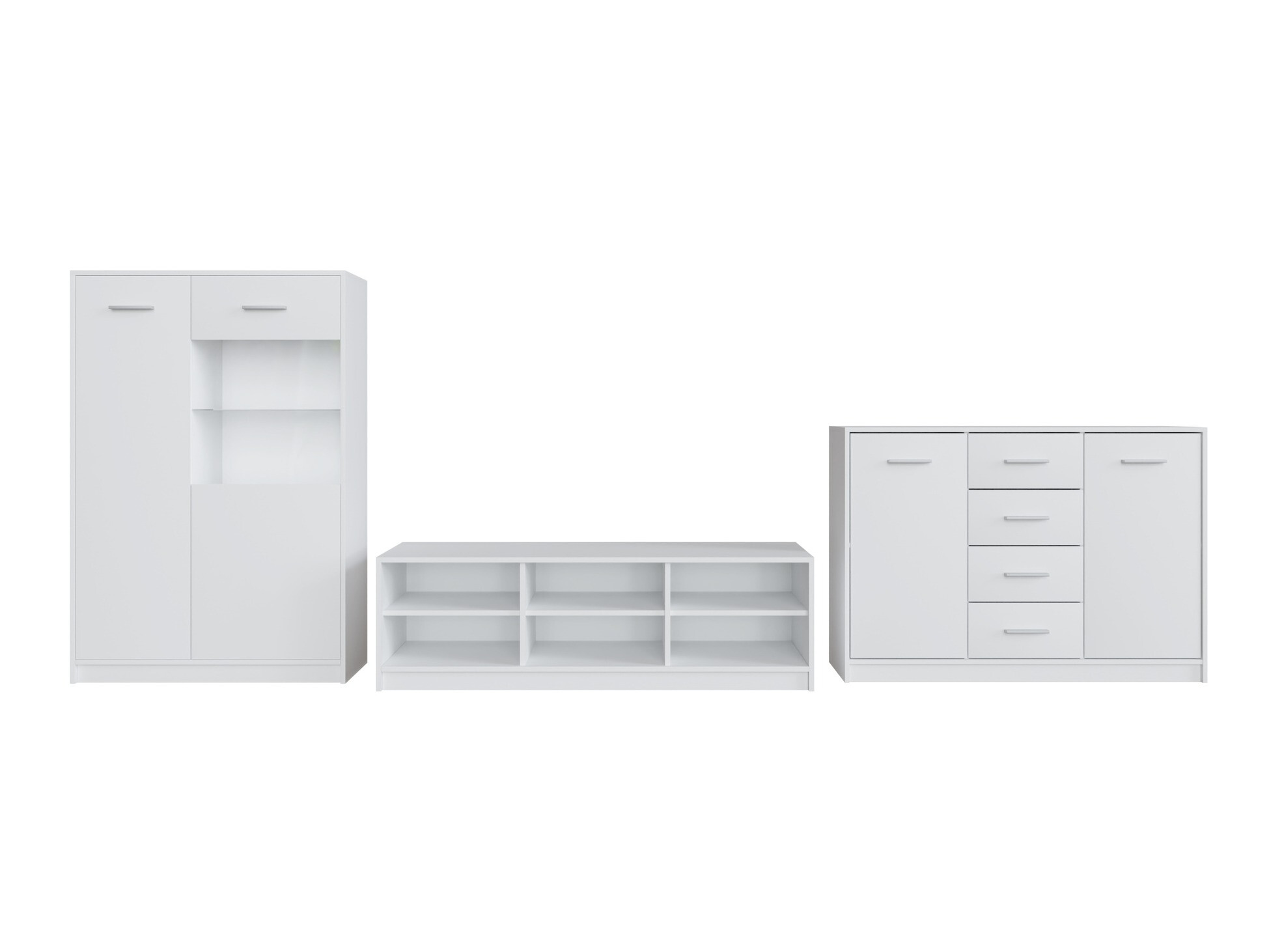 Set za dnevnu sobu Novsore 165 (Belo)