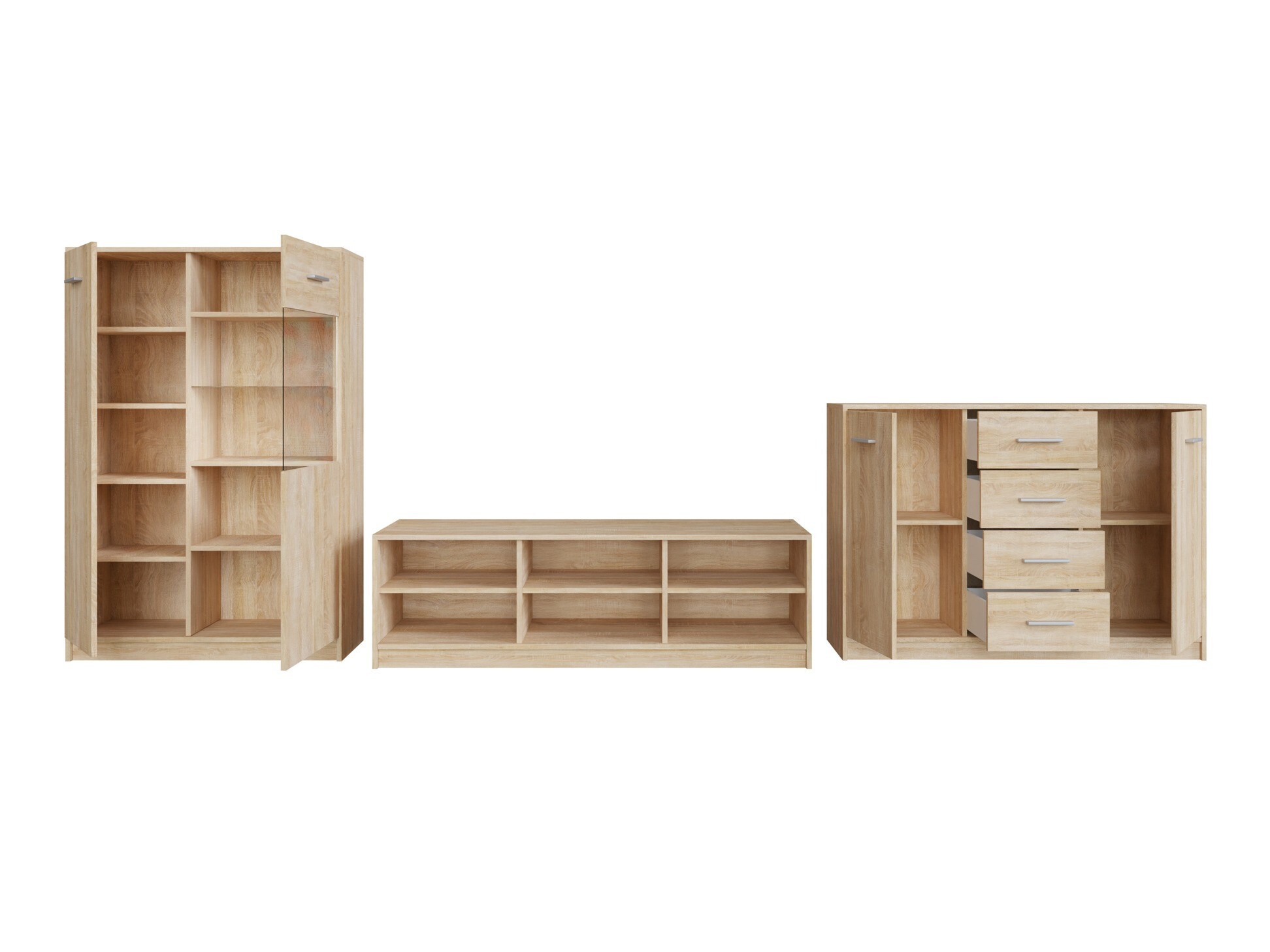 Set za dnevnu sobu Novsore 165 (Sonoma hrast)