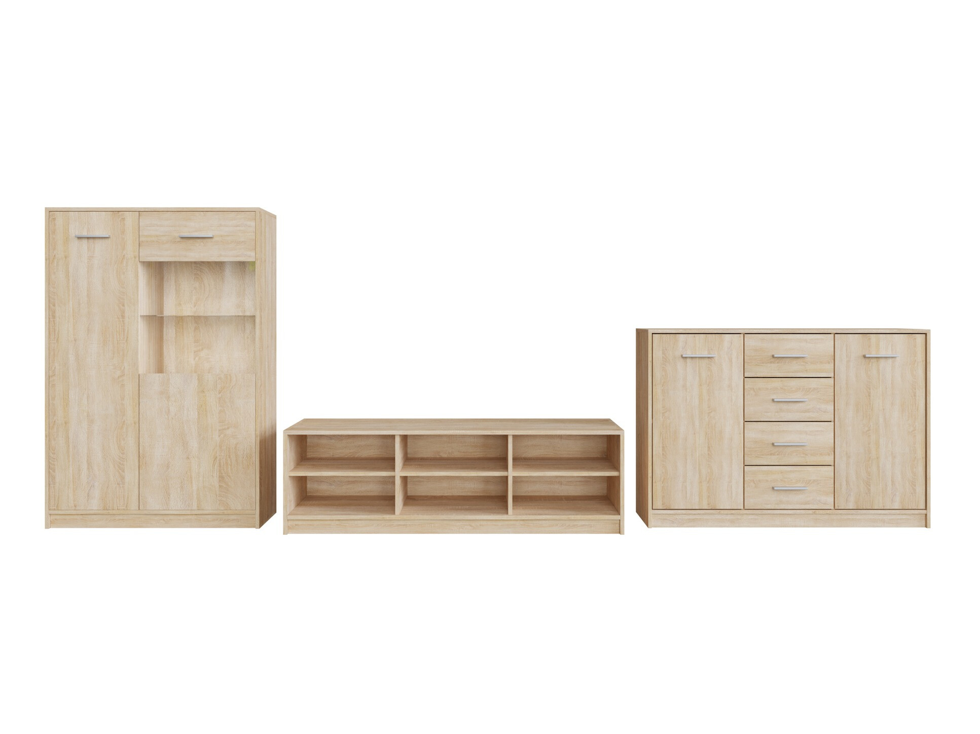 Set za dnevnu sobu Novsore 165 (Sonoma hrast)