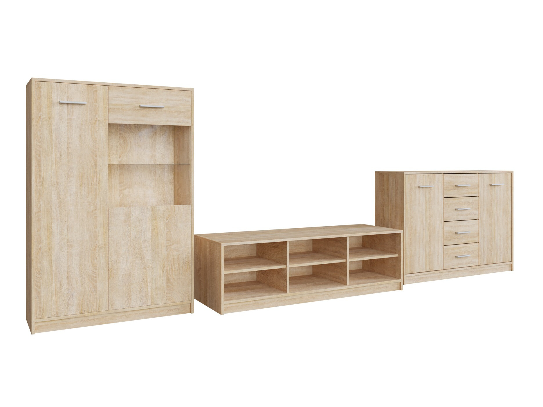 Set za dnevnu sobu Novsore 165 (Sonoma hrast)