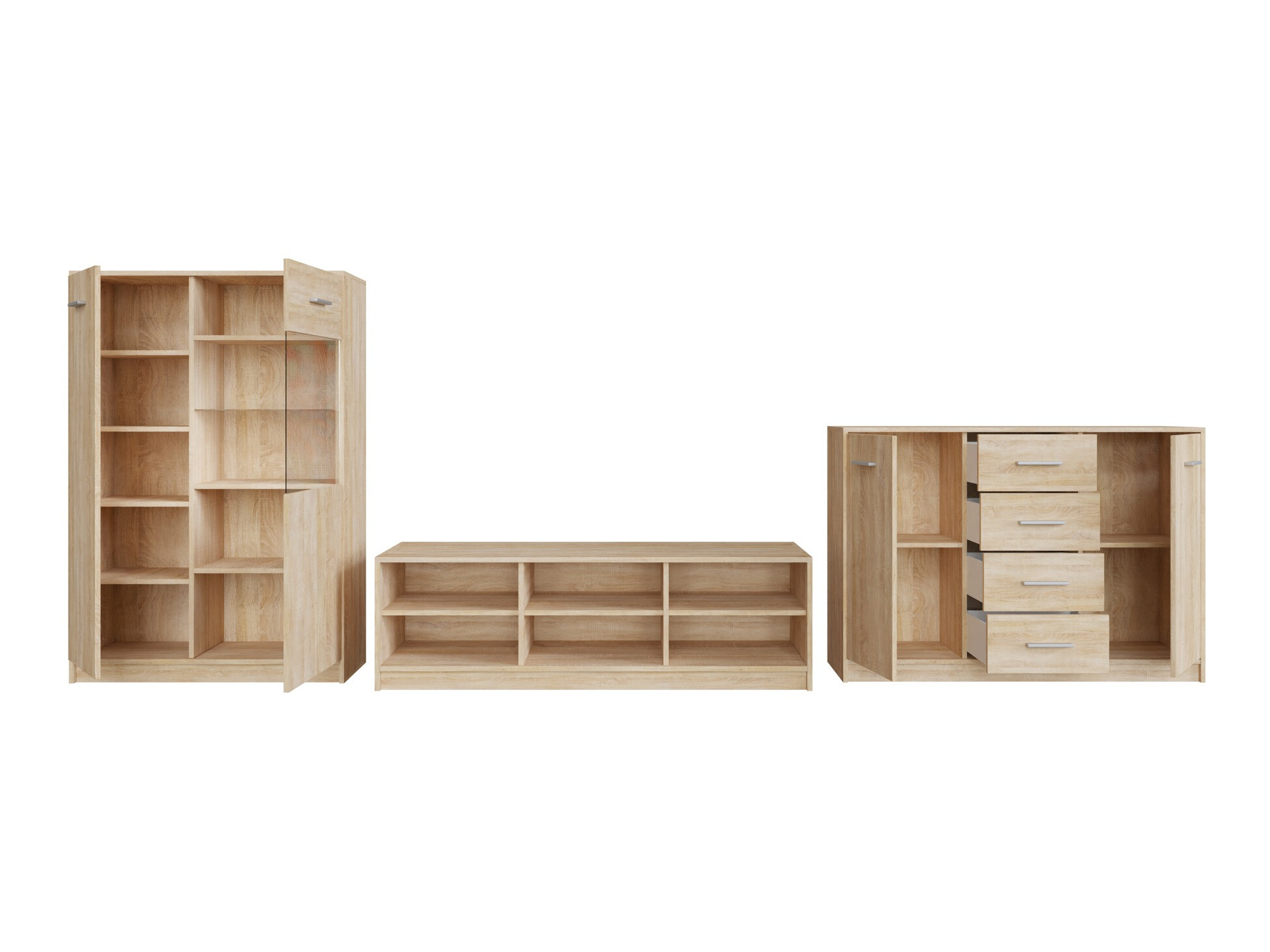 Set za dnevnu sobu Novsore 165 (Sonoma hrast)