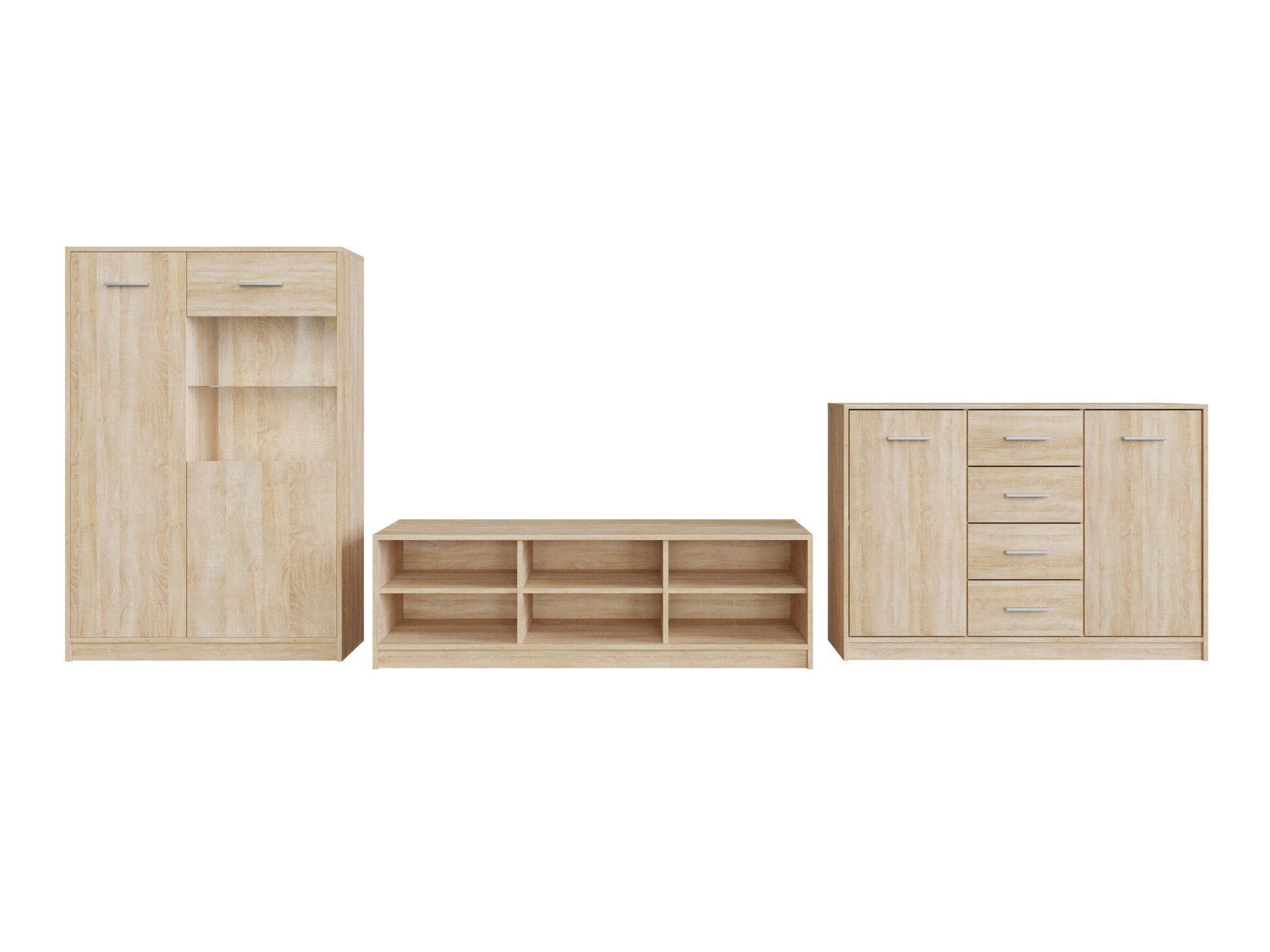 Set za dnevnu sobu Novsore 165 (Sonoma hrast)