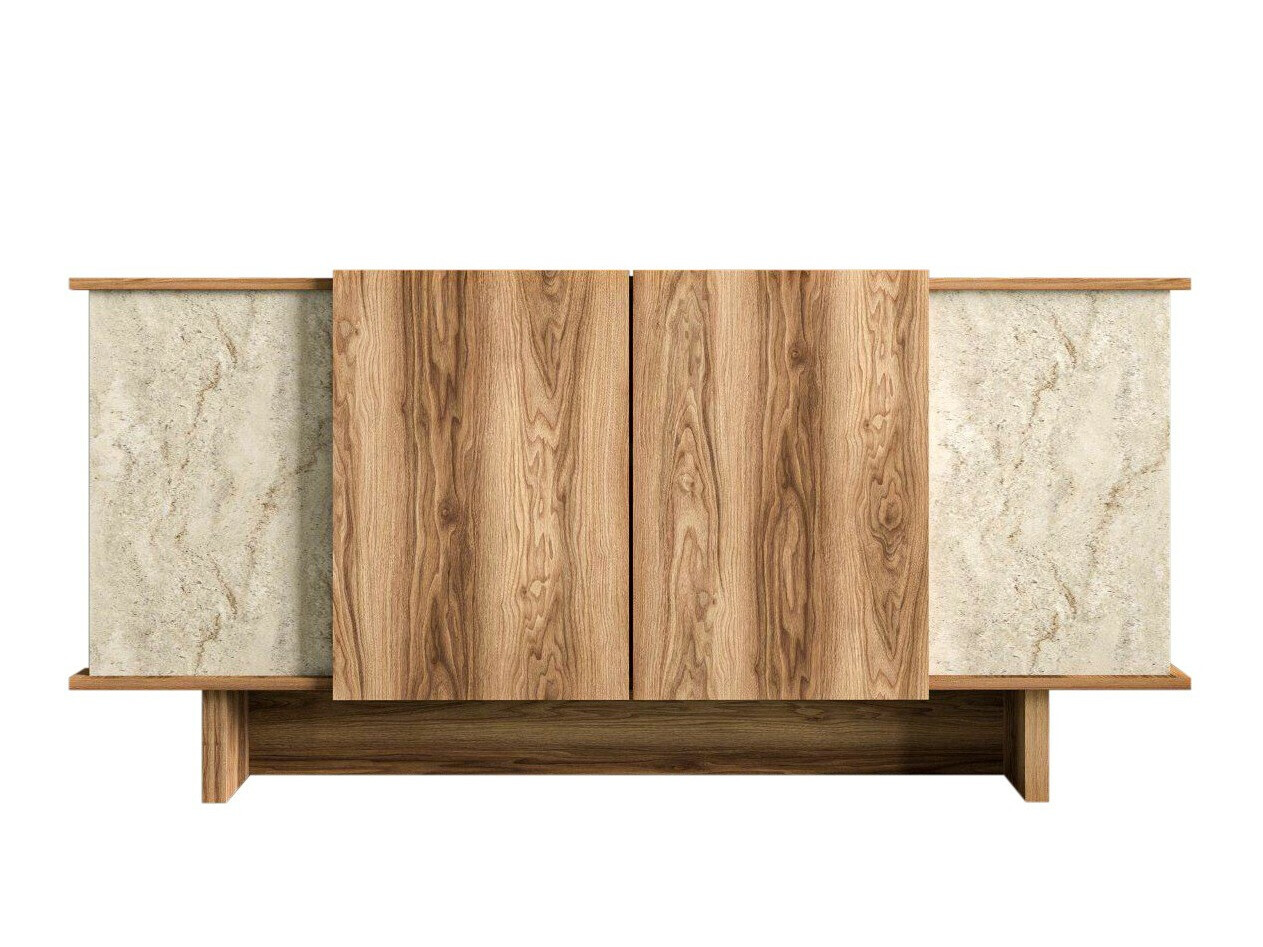 Ormarić Kailua 2453 (Svetlo Travertine + Orah)
