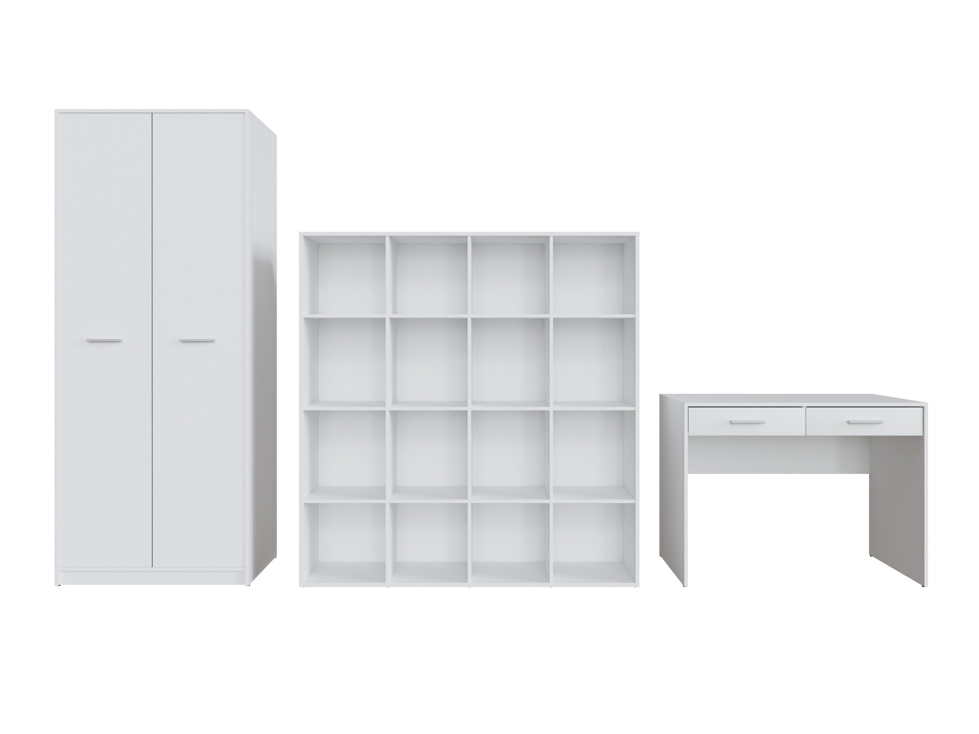 Set za kućnu kancelariju Novsore 166 (Belo)