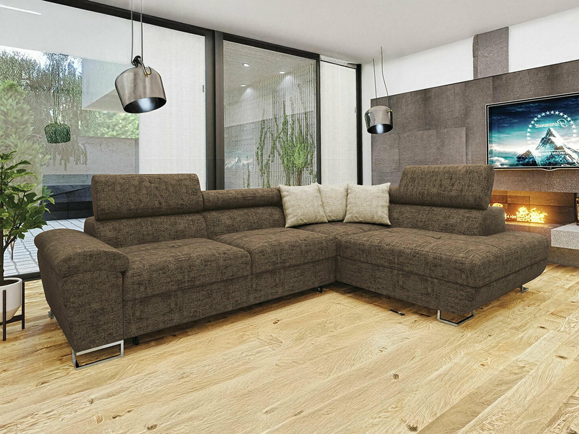 Ugaona sofa Comfivo 166 (Matana 19 + Matana 17)
