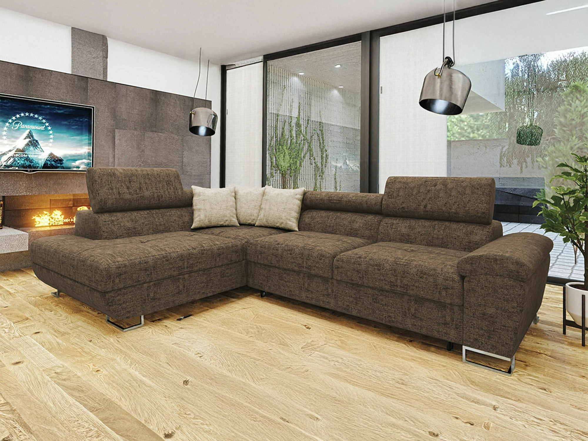 Ugaona sofa Comfivo 166 (Matana 19 + Matana 17)