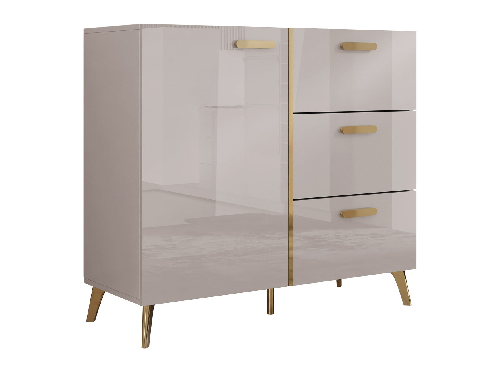 Komoda Comfivo Teslomo 108 (Kašmir + Sjajni kašmir)