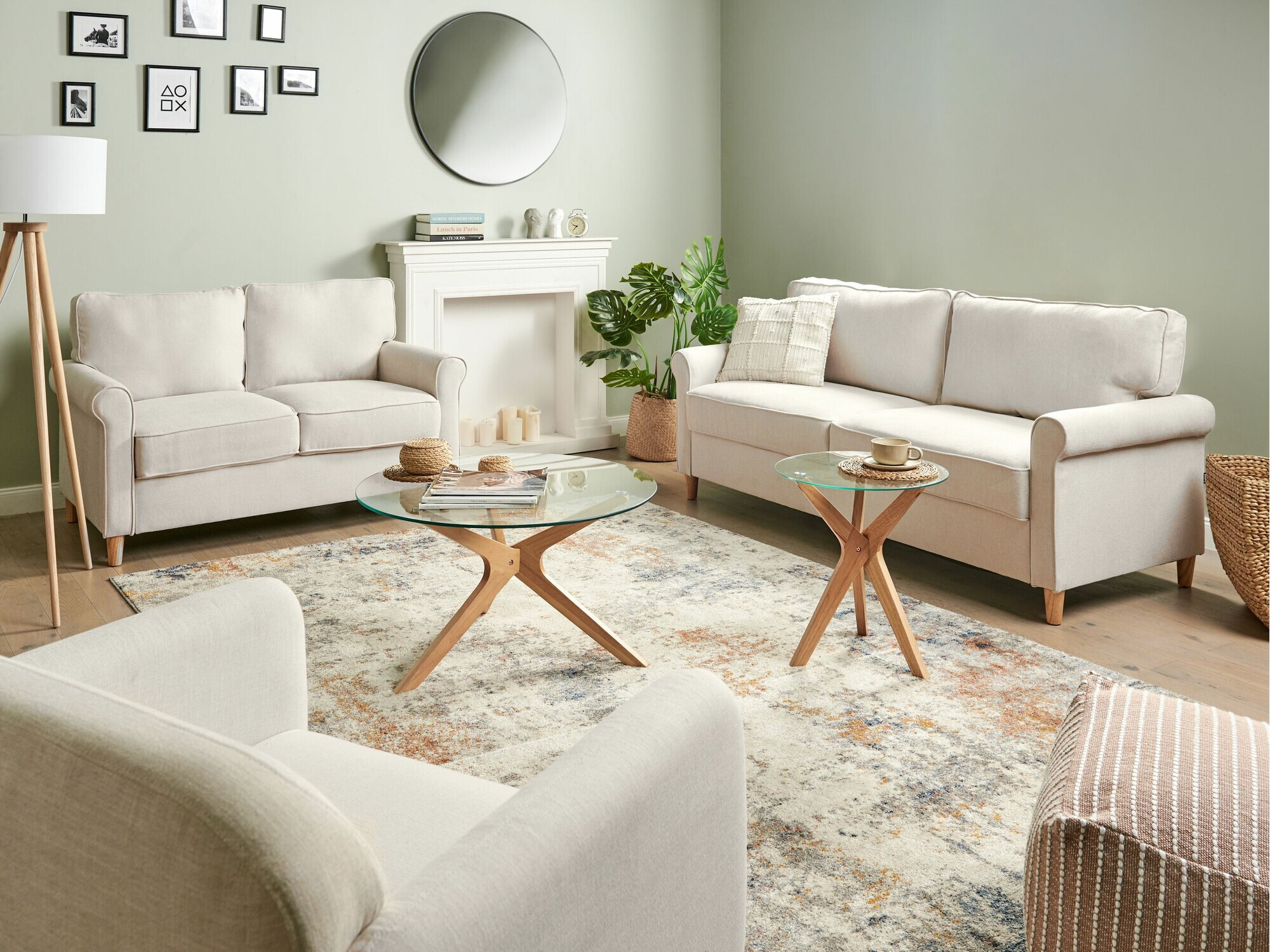 Sofa Berwyn 673 (Krem)