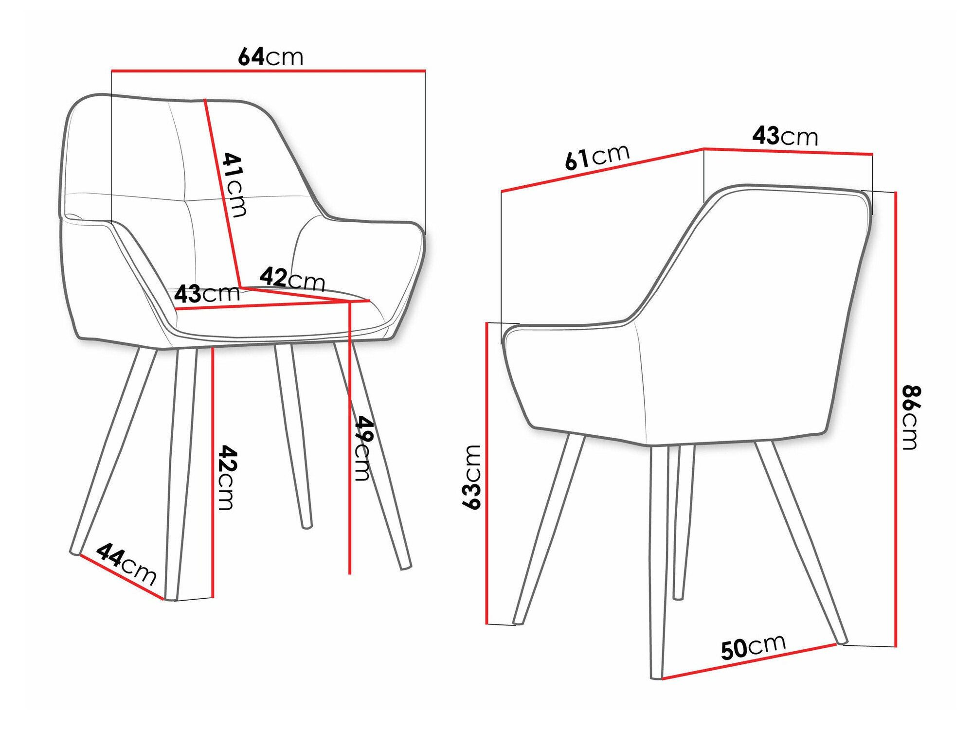 Stolica Jackson 117 (Poso 100)