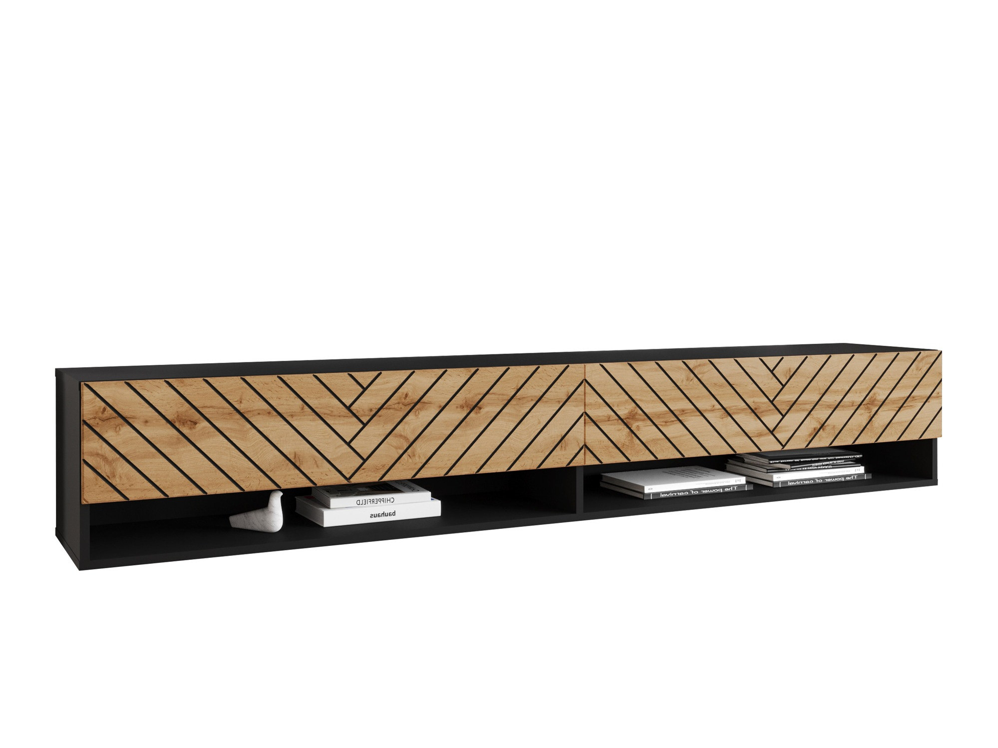 TV sto Sarasota 119 (Graphite + Вотан храст)