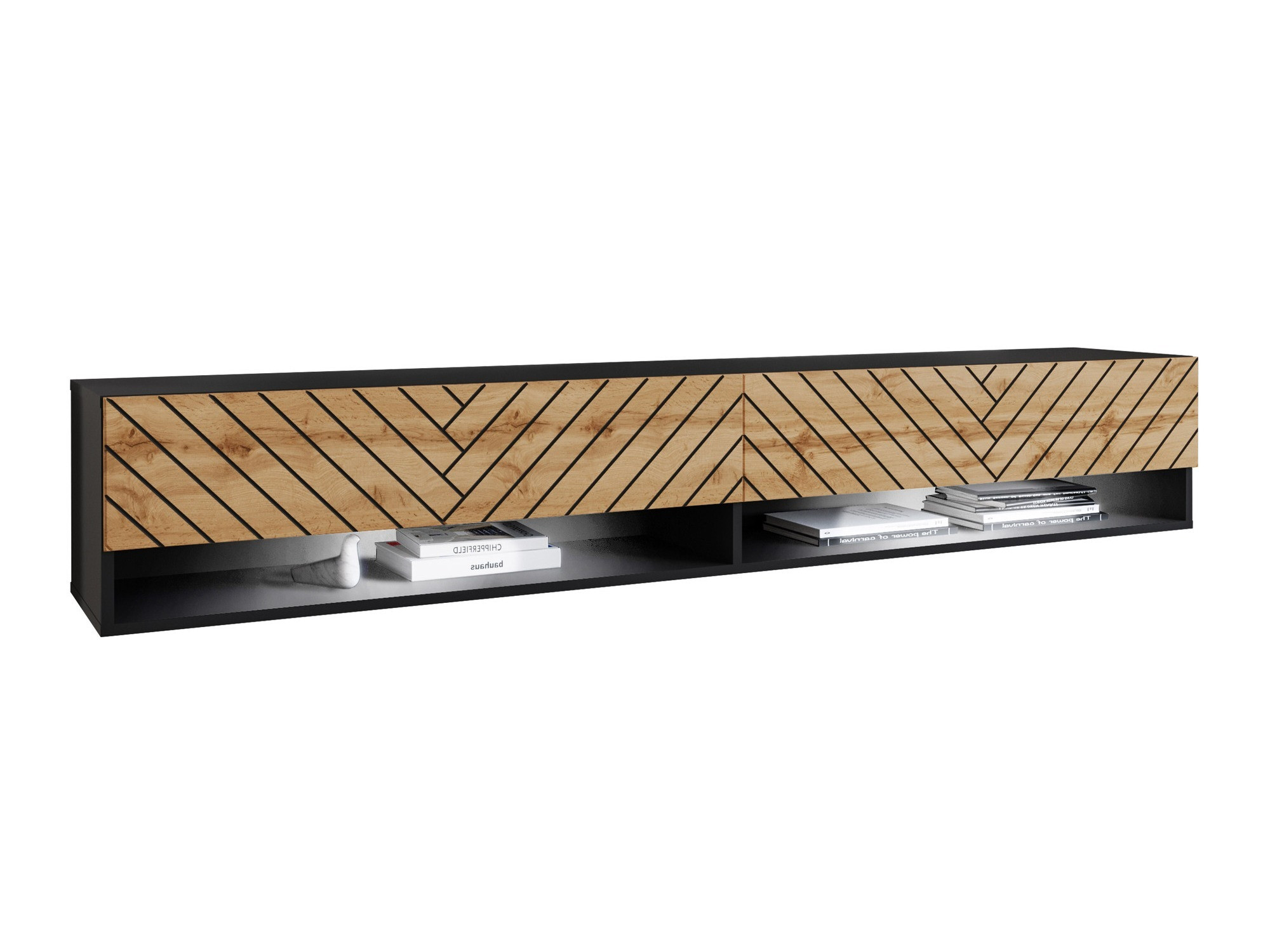 TV sto Sarasota 119 (Graphite + Вотан храст)