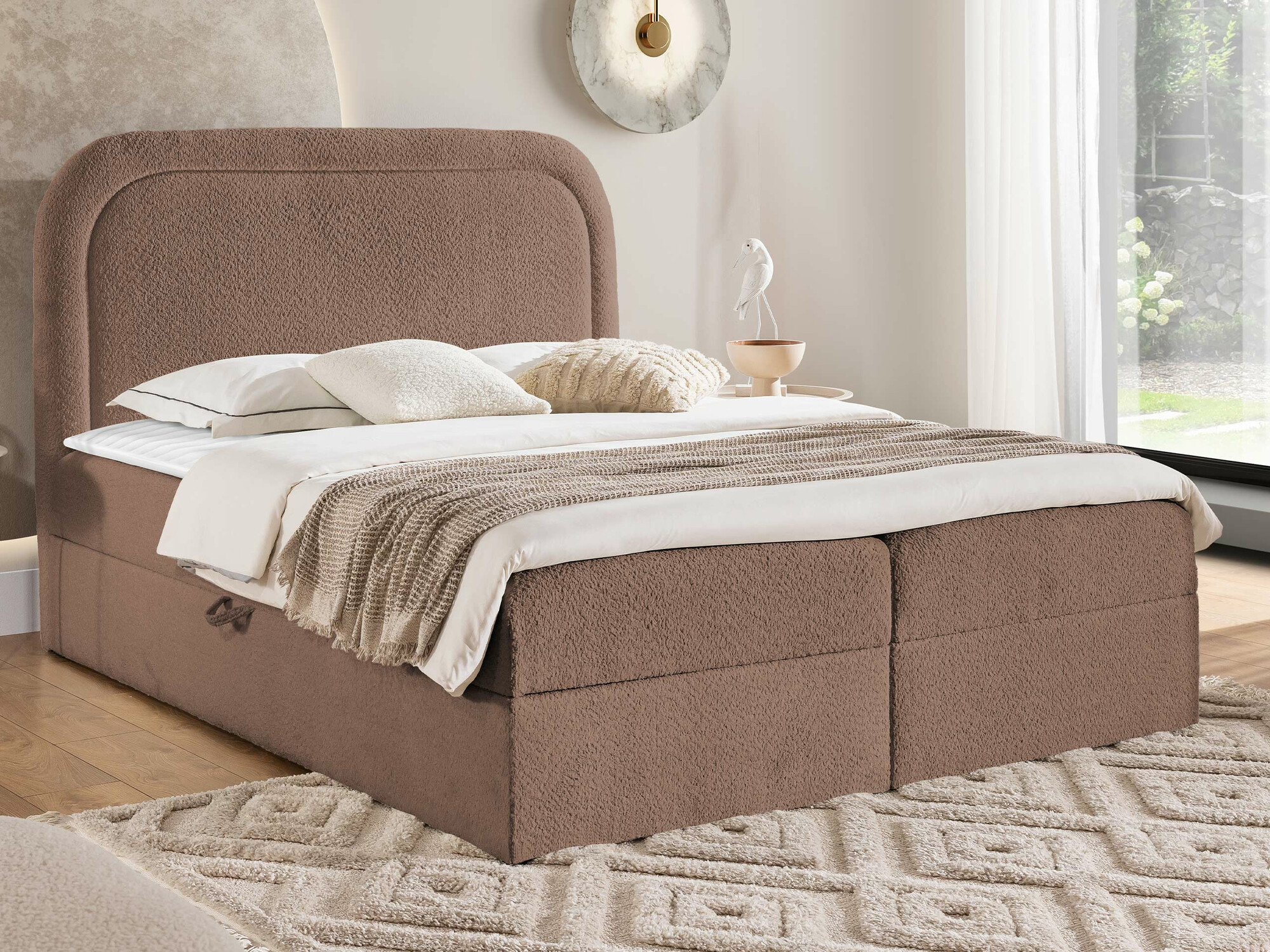 Boxspring krevet Baltimore 197 (Coral 45)