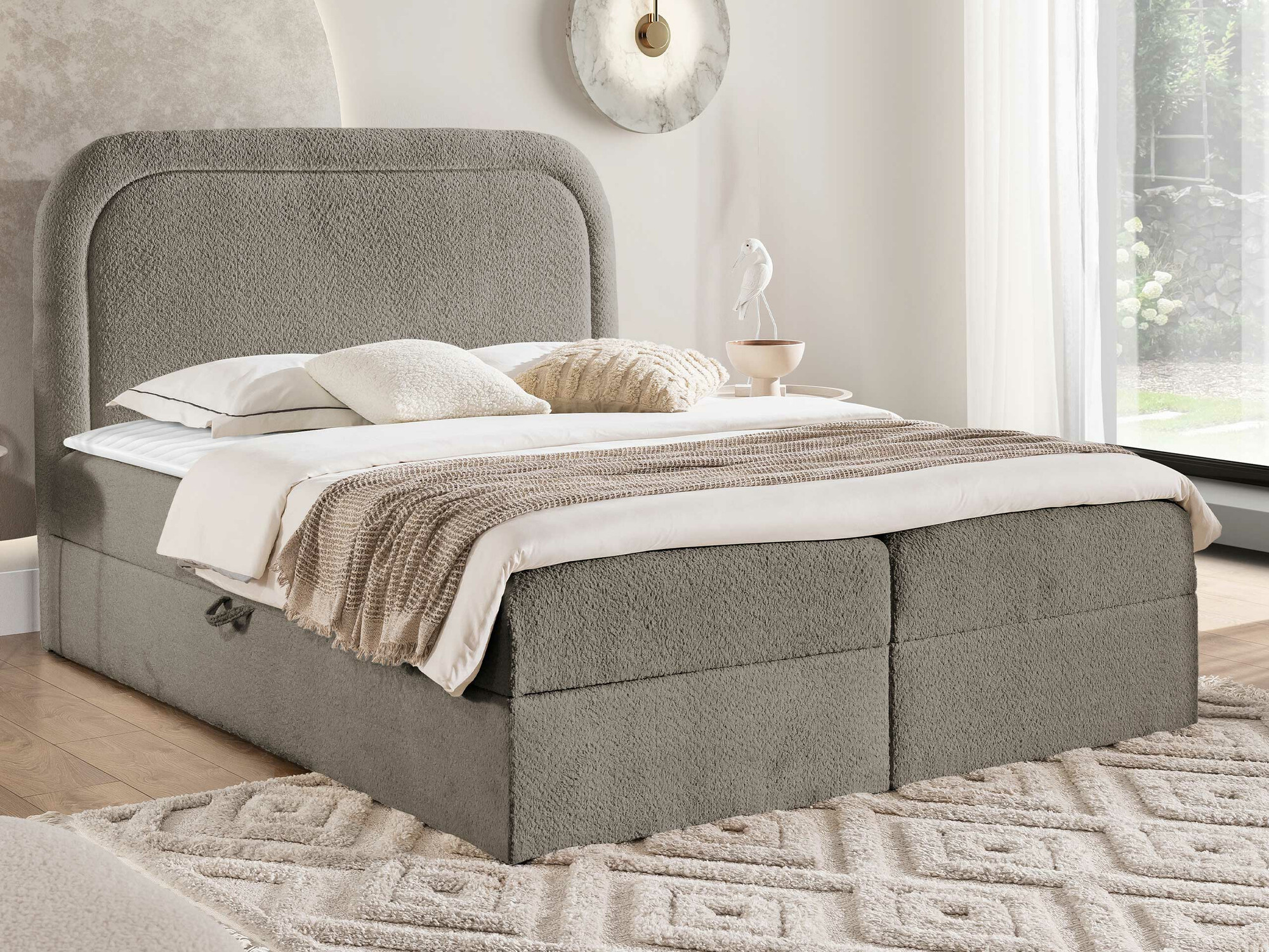 Boxspring krevet Baltimore 197 (Coral 50)
