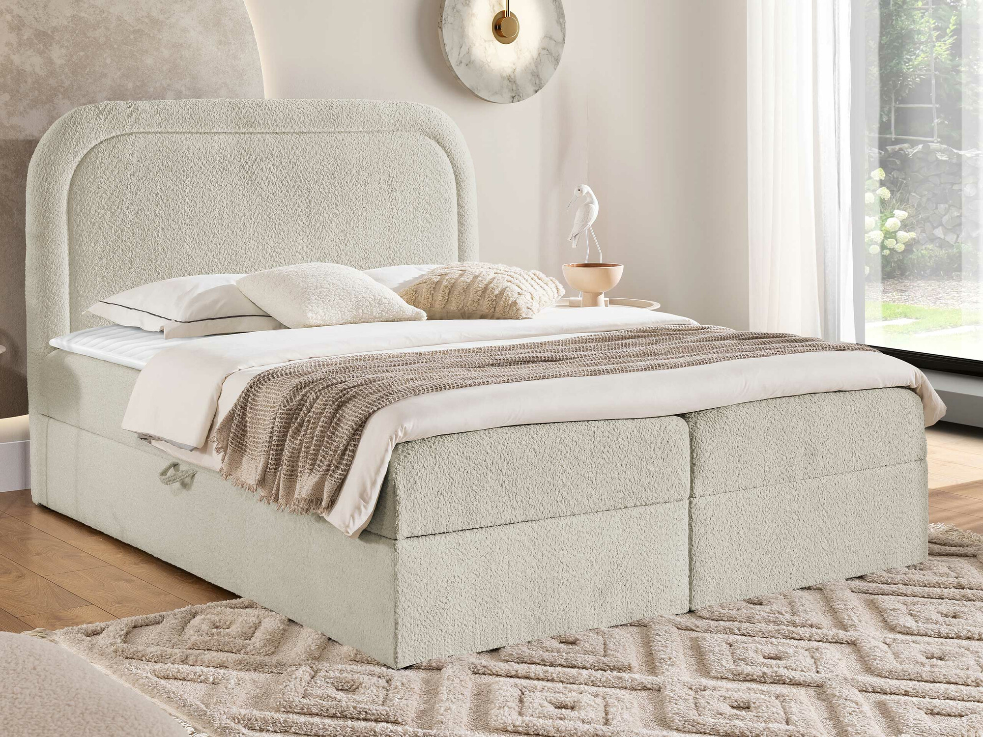 Boxspring krevet Baltimore 197 (Coral 65)