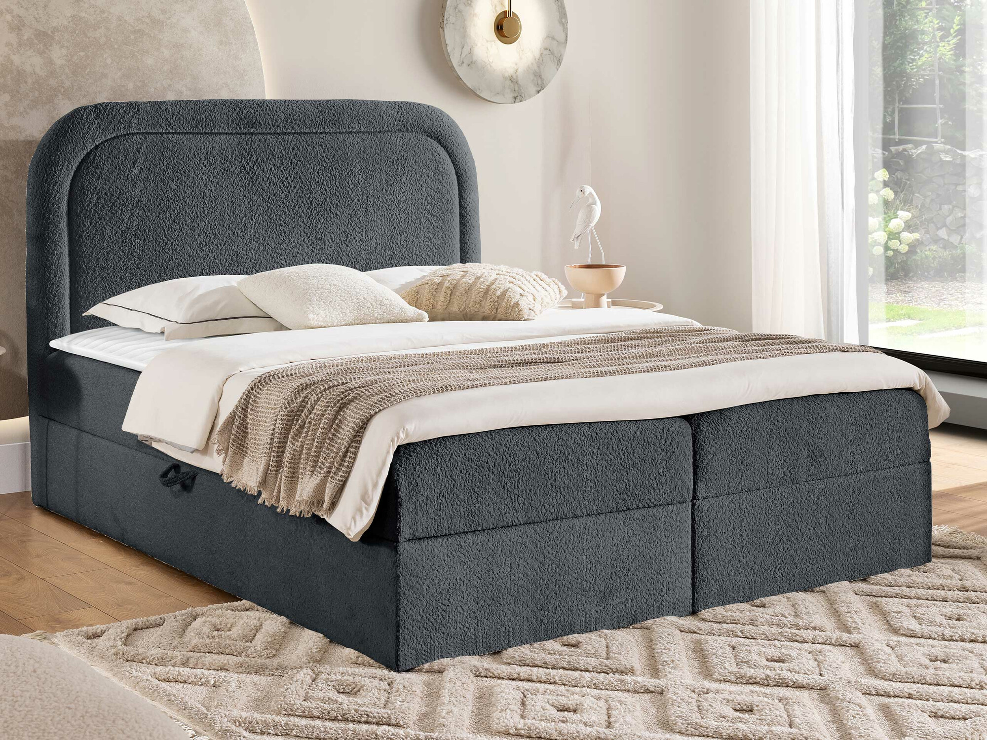 Boxspring krevet Baltimore 197 (Coral 80)