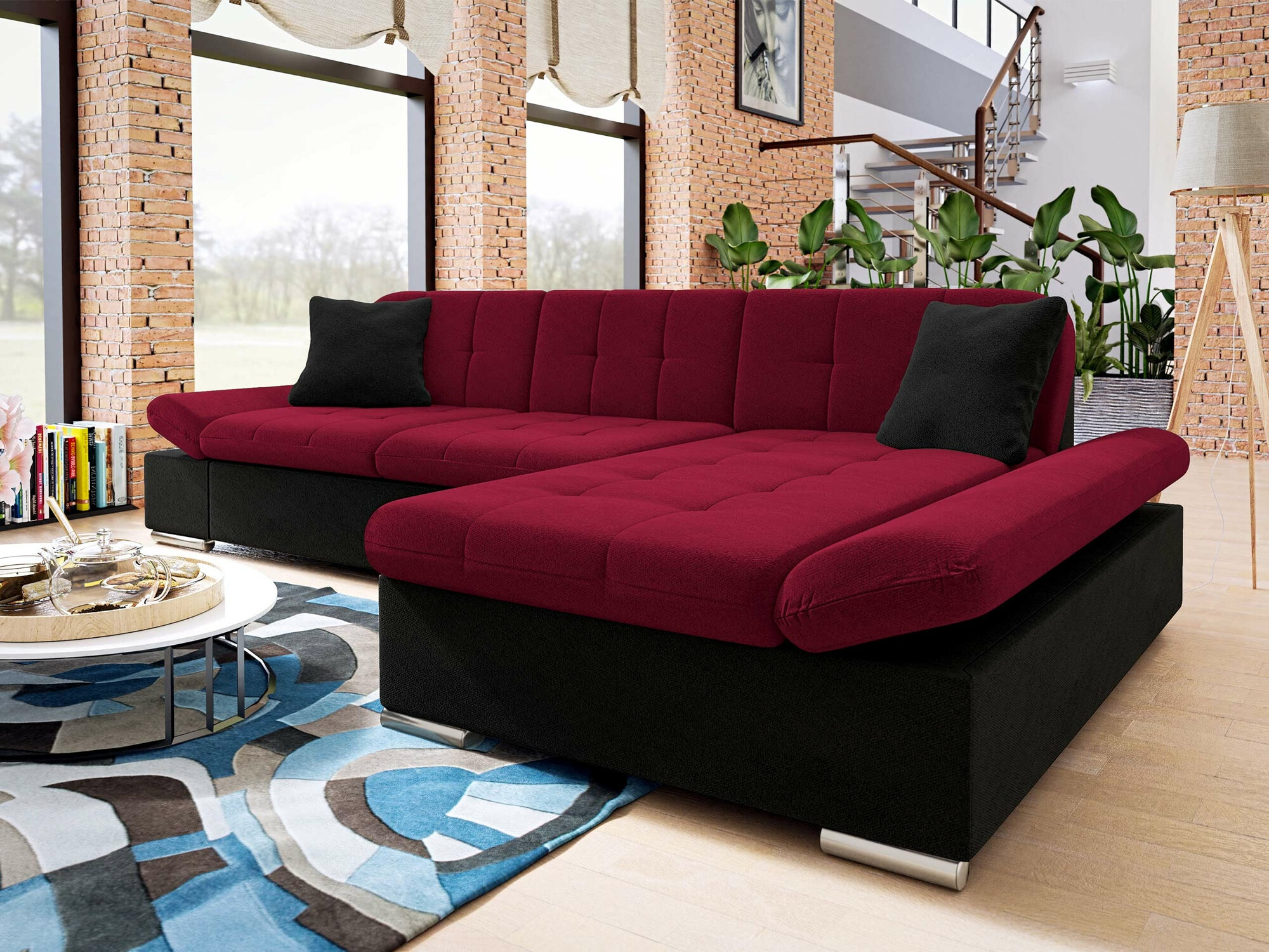 Ugaona sofa Comfivo 152 (Kronos 07 + Kronos 02)