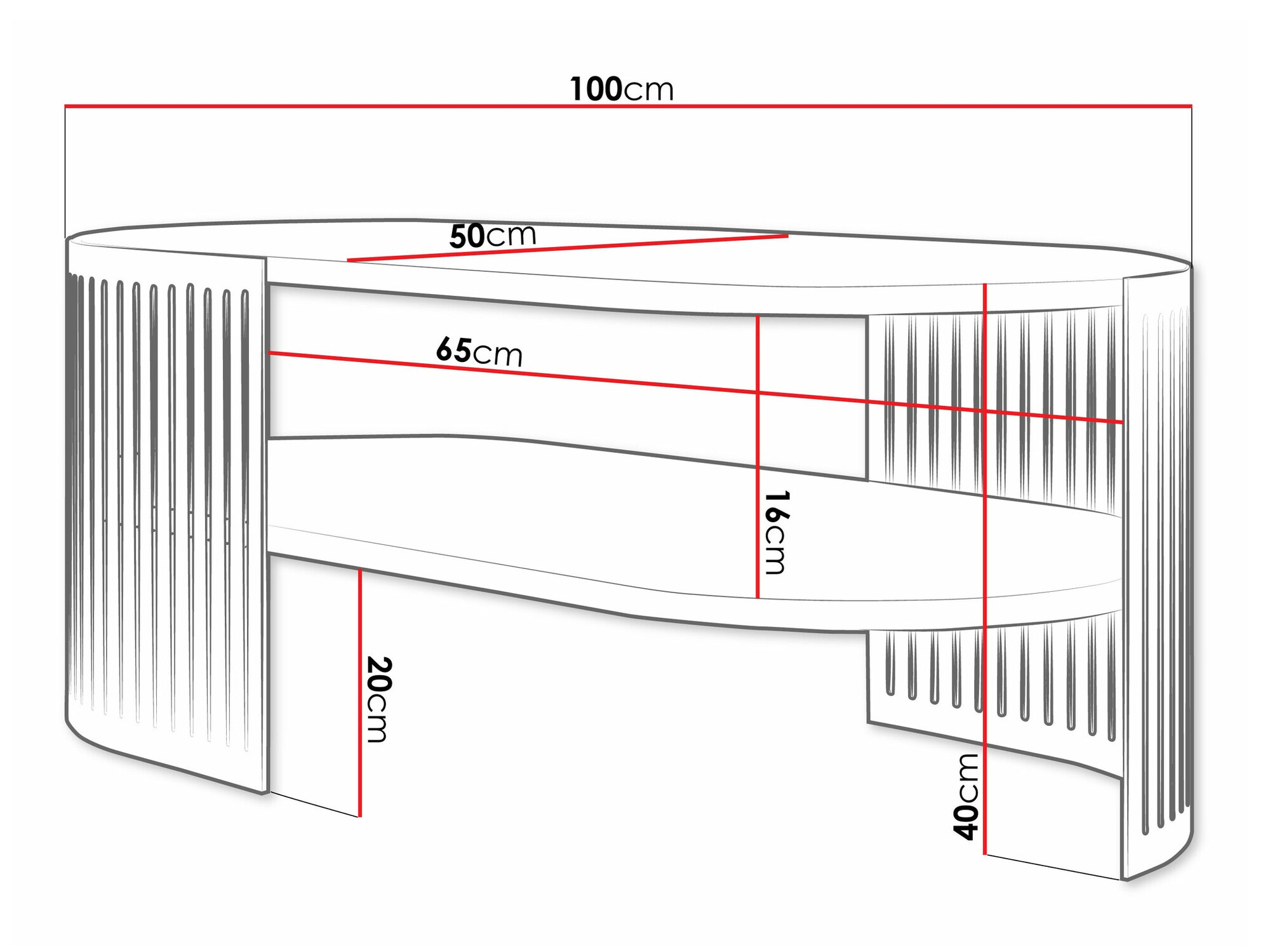 Stočić za kafu Sordore 118 (Crno + Kašmir)