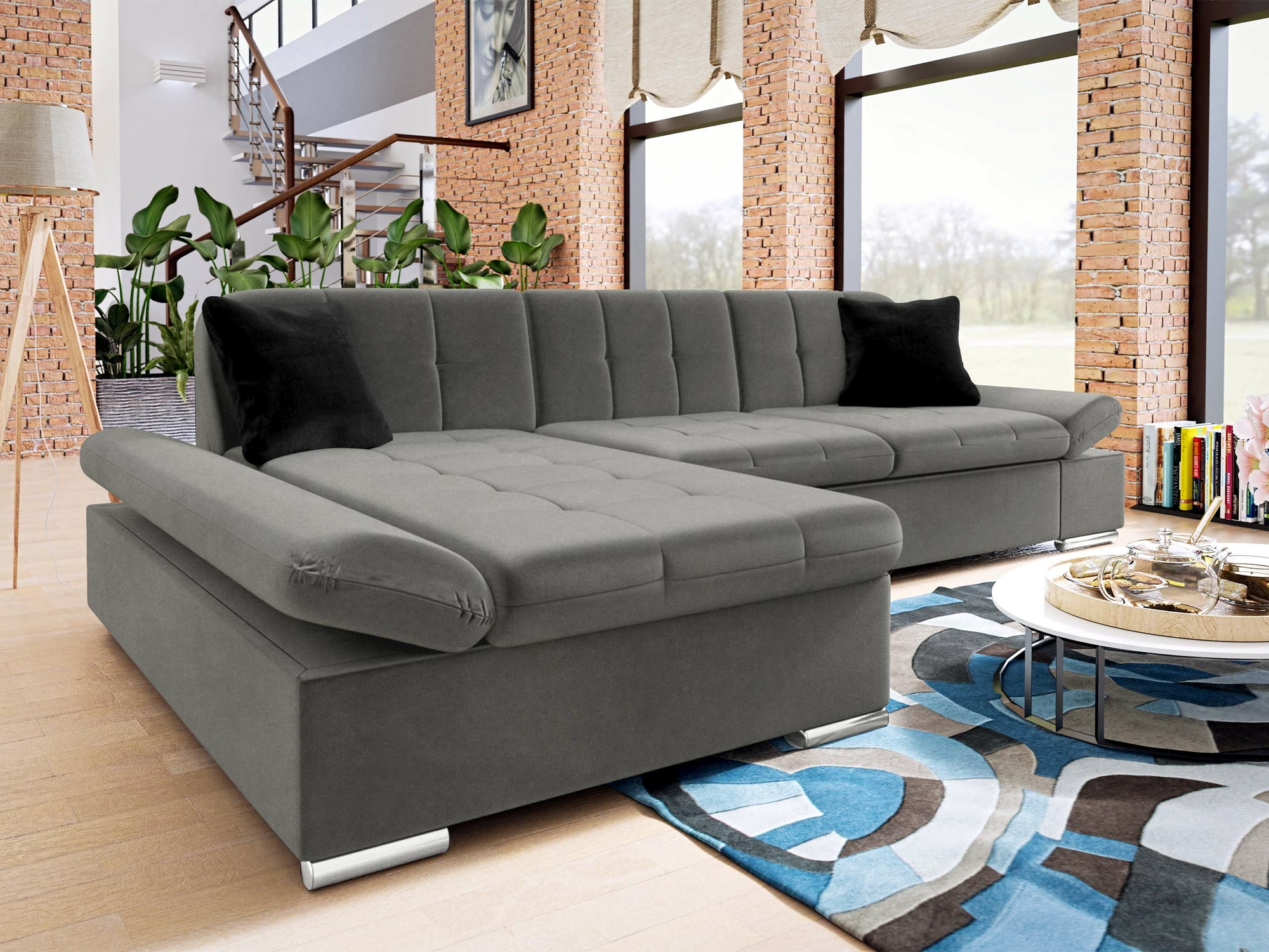 Ugaona sofa Comfivo 152 (Magic Velvet 2217 + Magic Velvet 2219)