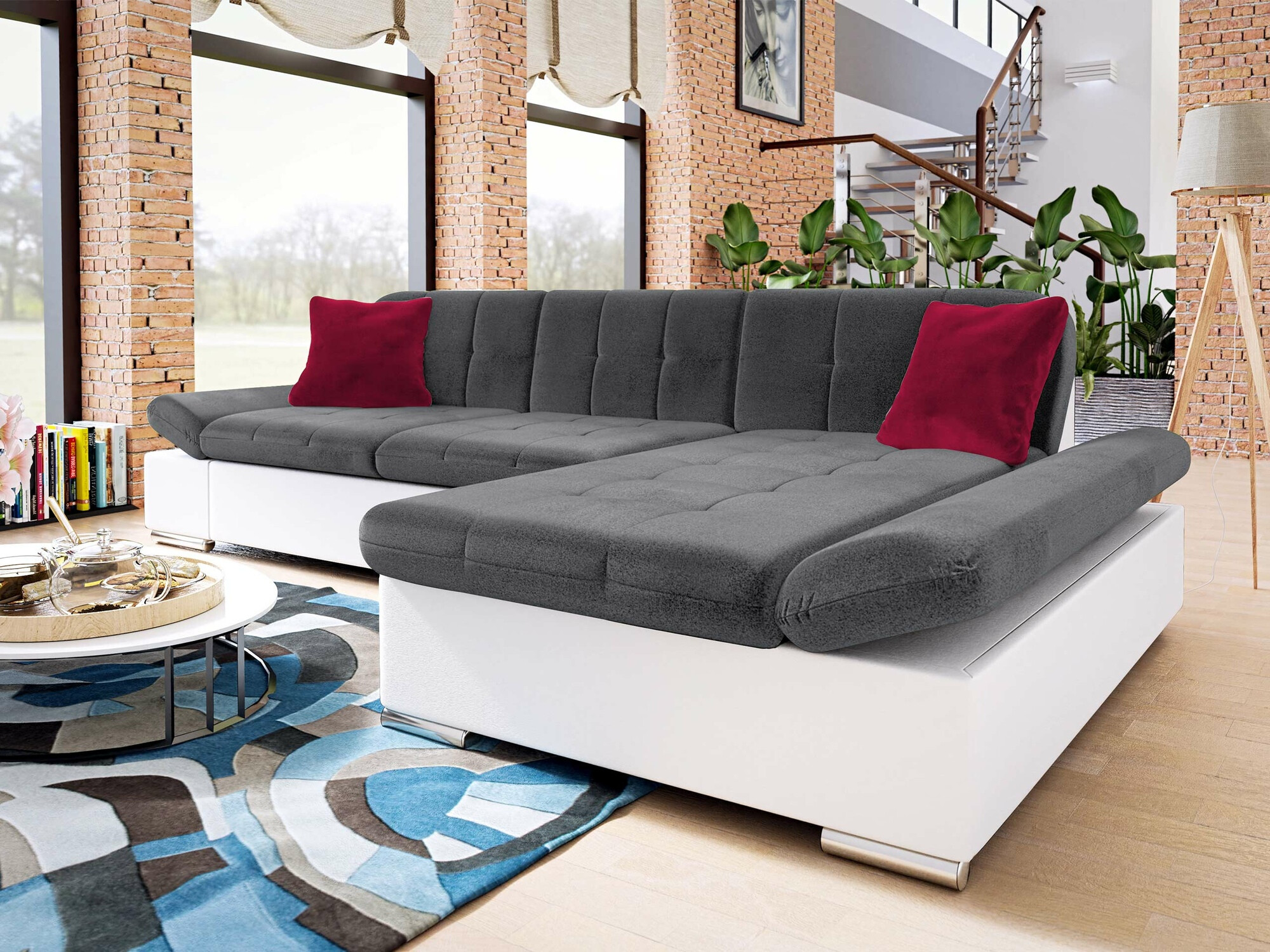 Ugaona sofa Comfivo 152 (Soft 017 + Kronos 22 + Kronos 02)